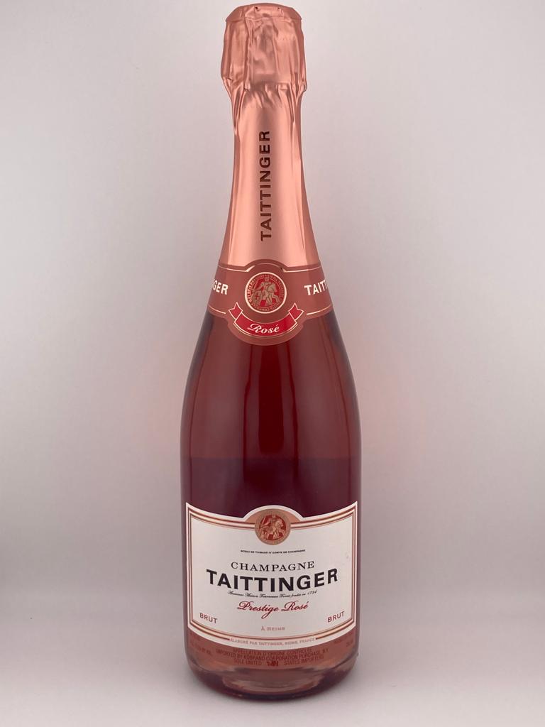 TAITTINGER BRUT ROSE PRESTIGE, CHAMPAGNE FRANCE