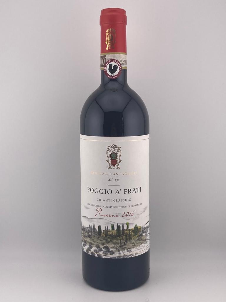 2016 ROCCA DI CASTAGNOLI POGGIO A' FRATI CHIANTI CLASSICO RESERVE, TUSCANY ITALY