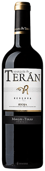 2008 MARQUES DE TERAN RESERVA DE FAMILIA, RIOJA SPAIN