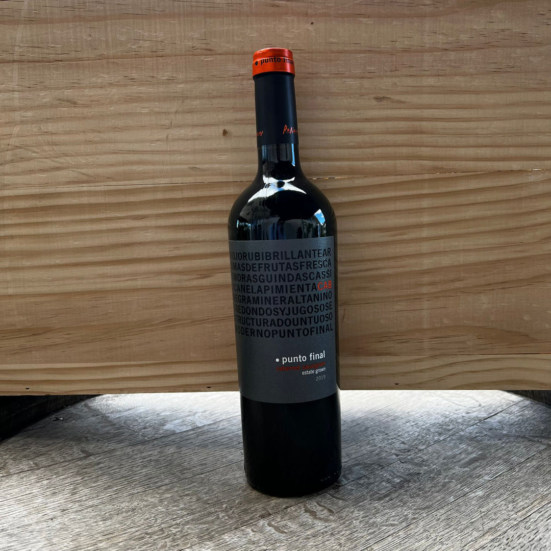 2019 RENACER PUNTO FINAL CABERNET SAUVIGNON, LUJAN DEL CUYO MENDOZA ARGENTINA