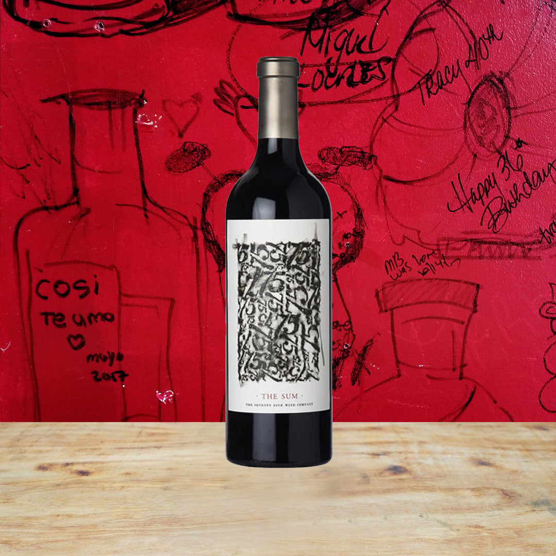 2019 THE SUM RED BLEND BY TIUCK  BECKSTOFFER, THE SEVENTY FIVE WINE COMPANY, CALIFORNIA