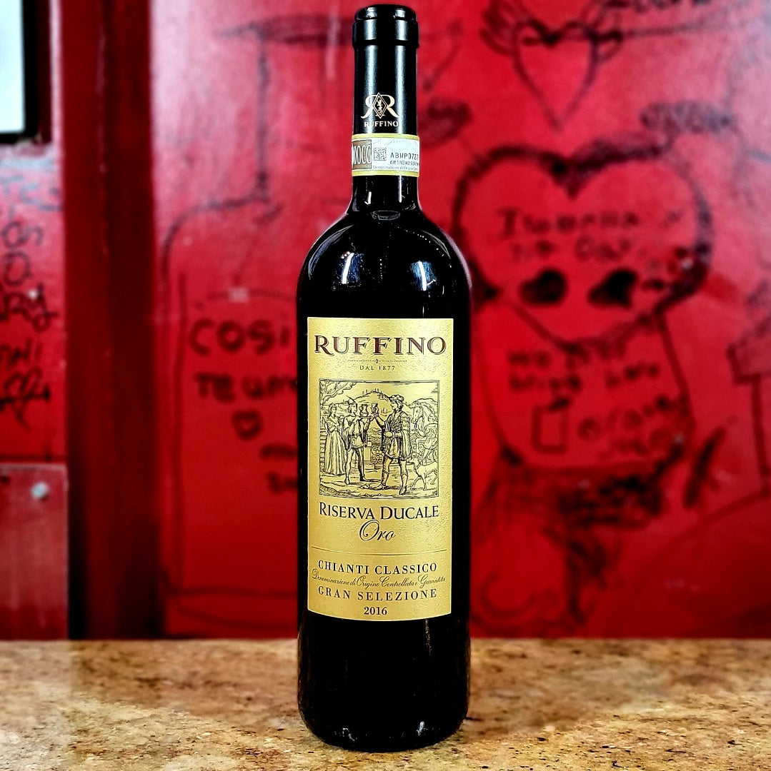 2016 RUFFINO RISERVA DUCALE ORO CHIANTI CLASSSICO GRAN SELEZIONE, TUSCANY ITALY