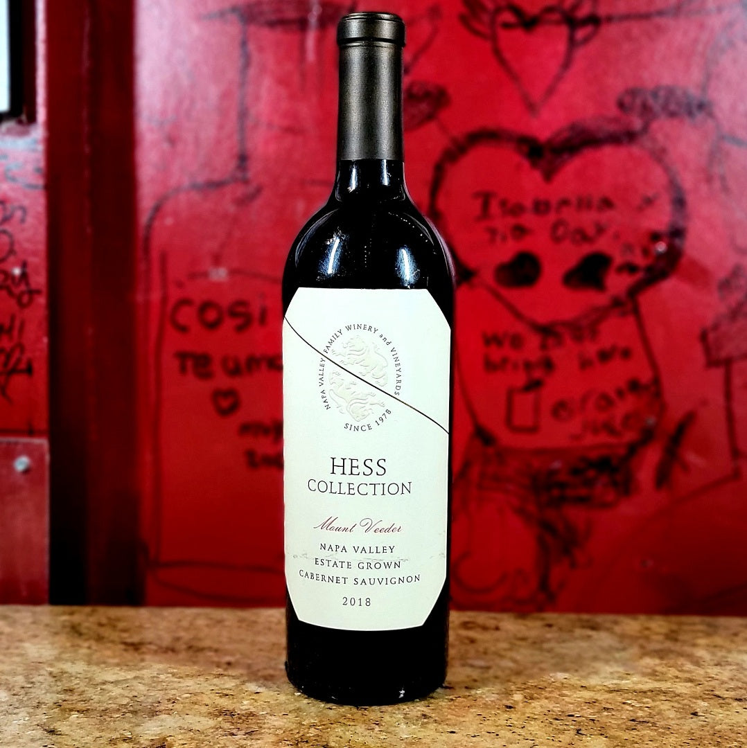 2018 HESS COLLECTION MOUNT VEEDER CABERNET SAUVIGNON, NAPA VALLEY CALIFORNIA