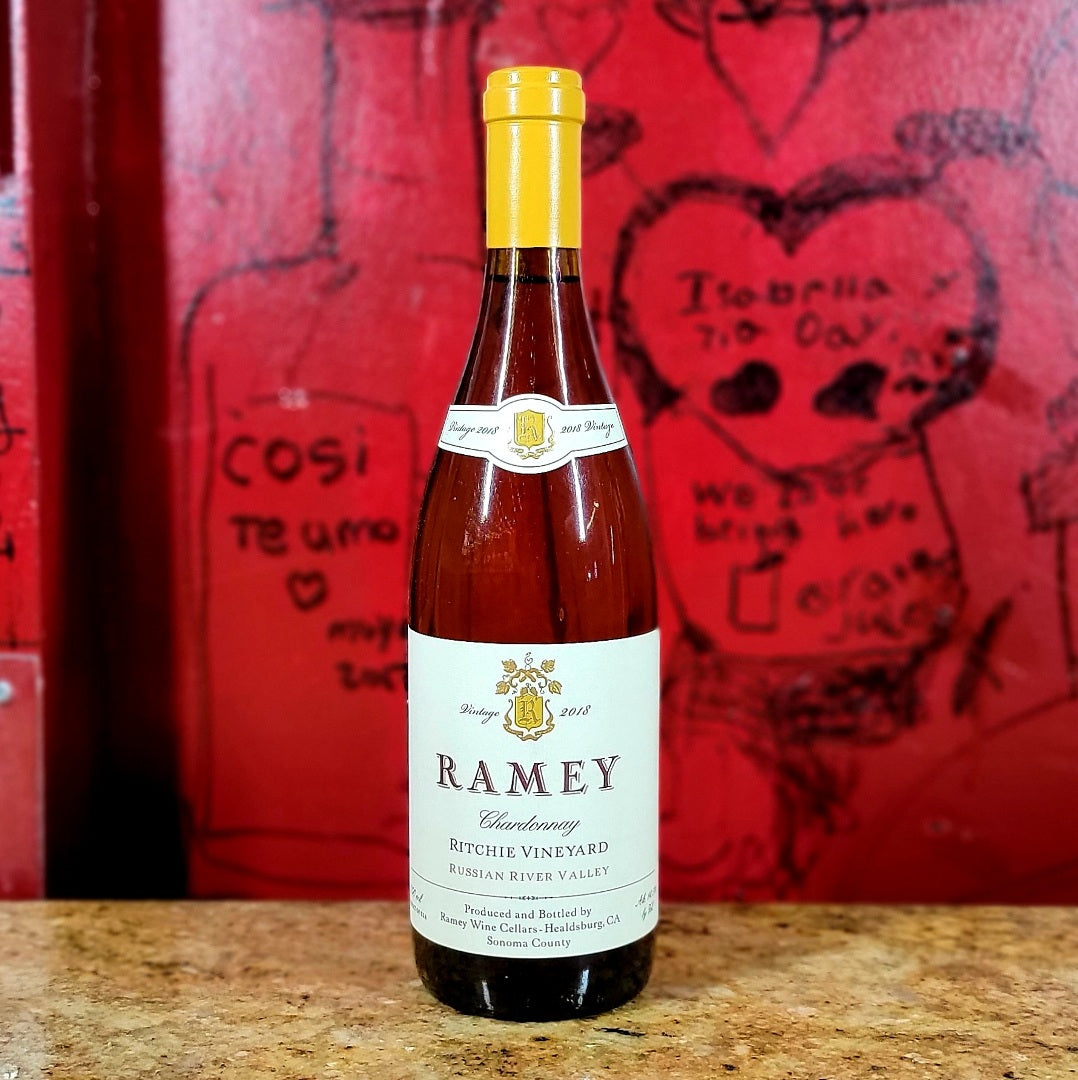 2019 RAMEY CHARDONNAY RITCHIE VINEYARD, RUSSIAN RIVER VALLEY CALIFORNIA