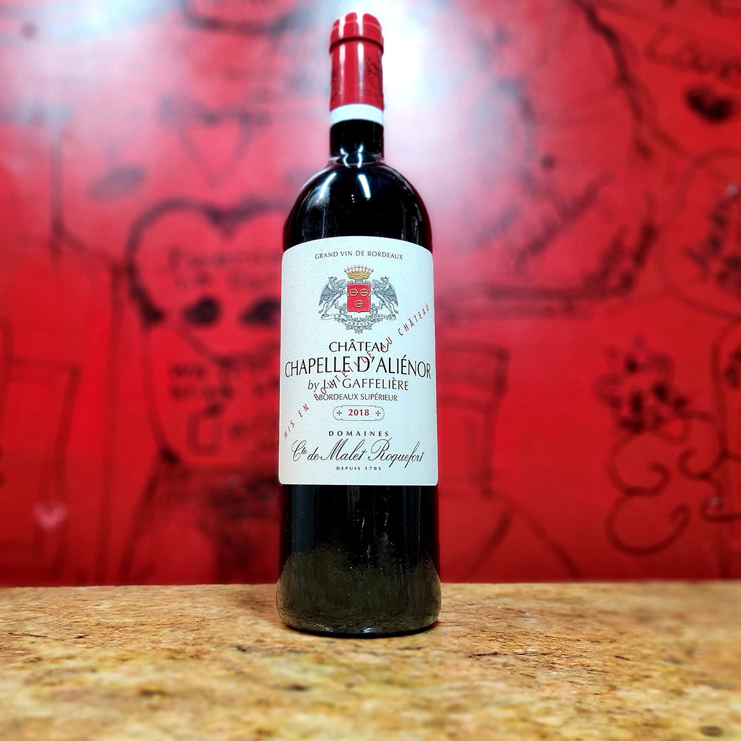 2018 CHATEAU CHAPELLE D'ALIENOR, BORDEAUX SUPERIEUR FRANCE