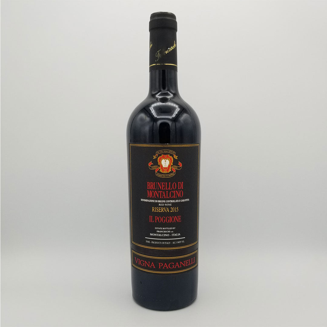 2015 IL POGGIONE VIGNA PAGANELLI BRUNELLO DI MONTALCINO, TUSCANY ITALY