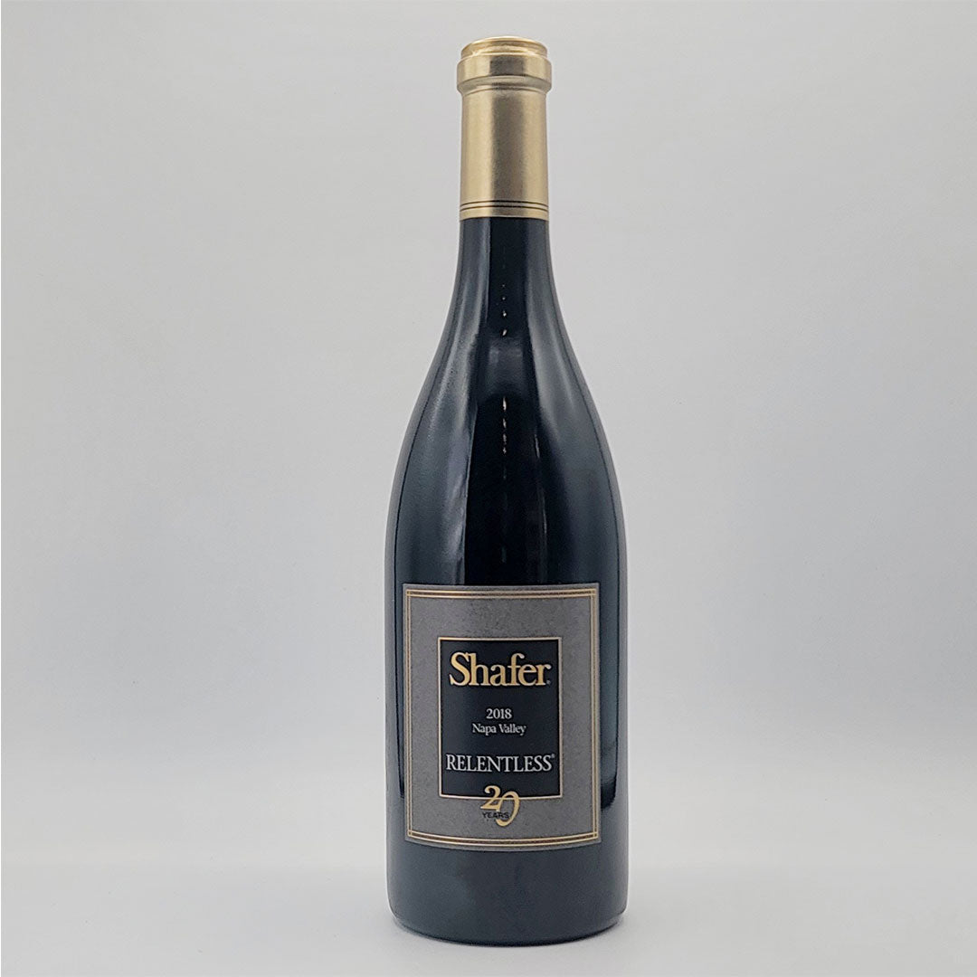 2018 SHAFER RELENTLESS RED BLEND SYRAH AND PETIT SYRAH, NAPA VALLEY CALIFORNIA