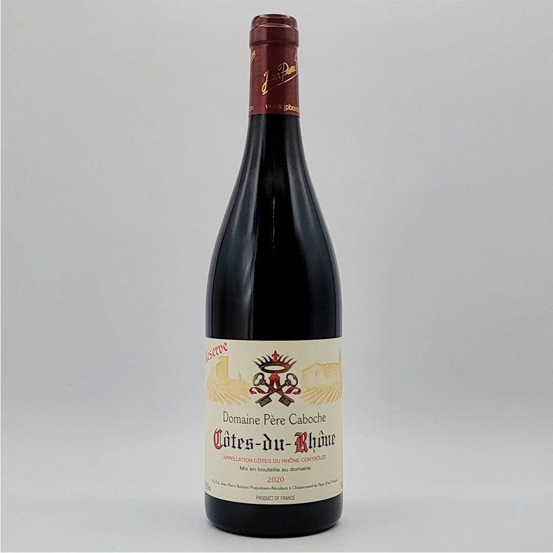 2020 BOISSON DOMAINE PERE CABOCHE COTES-DU-RHONE RESERVE, RHONE FRANCE