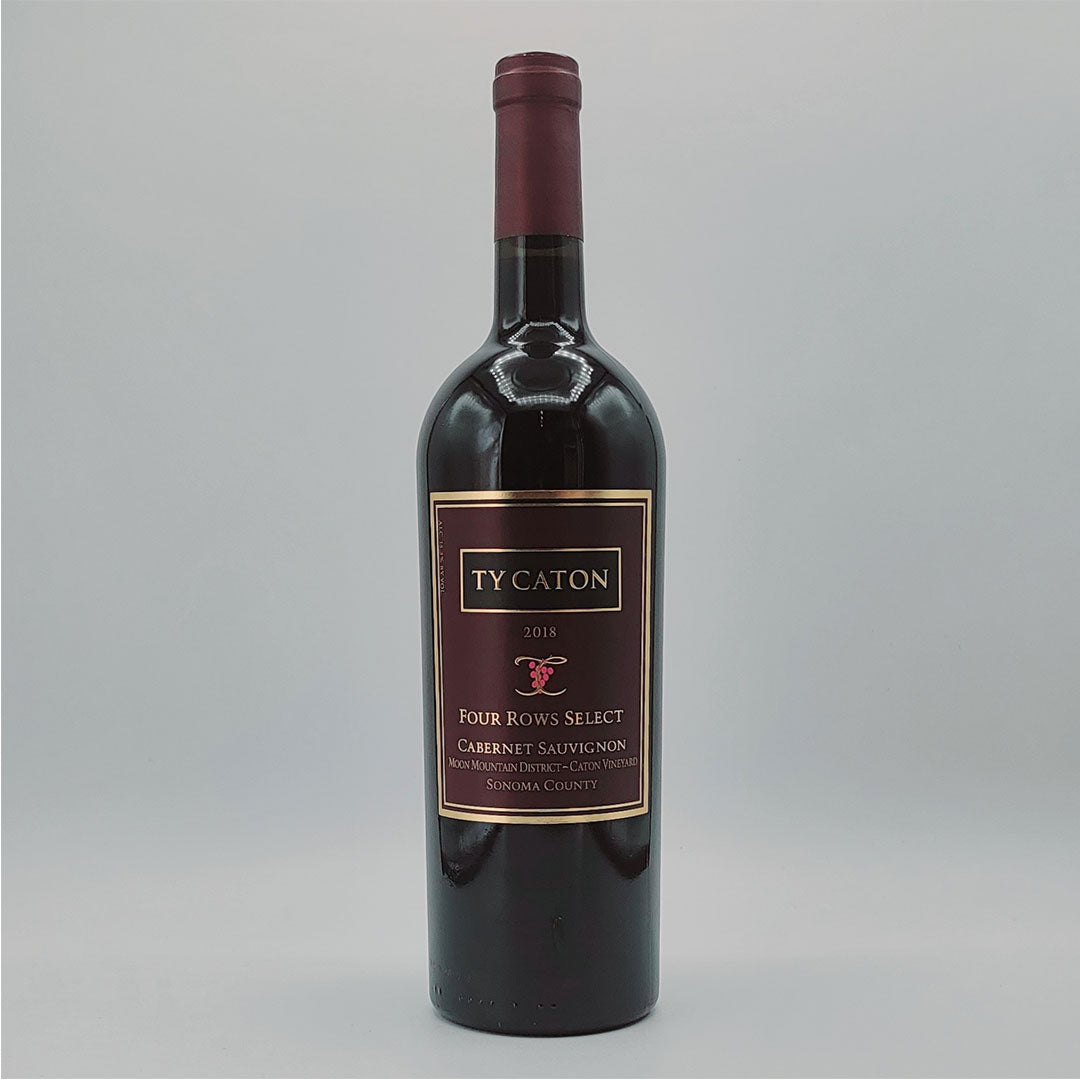 2018 TY CATON FOUR ROWS SELECT CABERNET SAUVIGNON, MOON MOUNTAIN DISTRIC-CATON VINEYARD SONOMA COUNTY