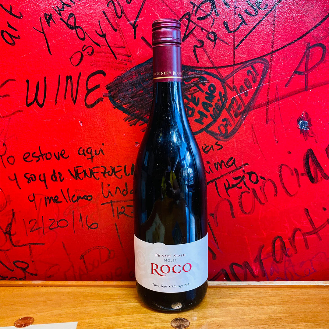 2013 ROCO, PINOT NOIR, PRIVATE STASH, CHEHALEM MOUNTAINS, OREGON