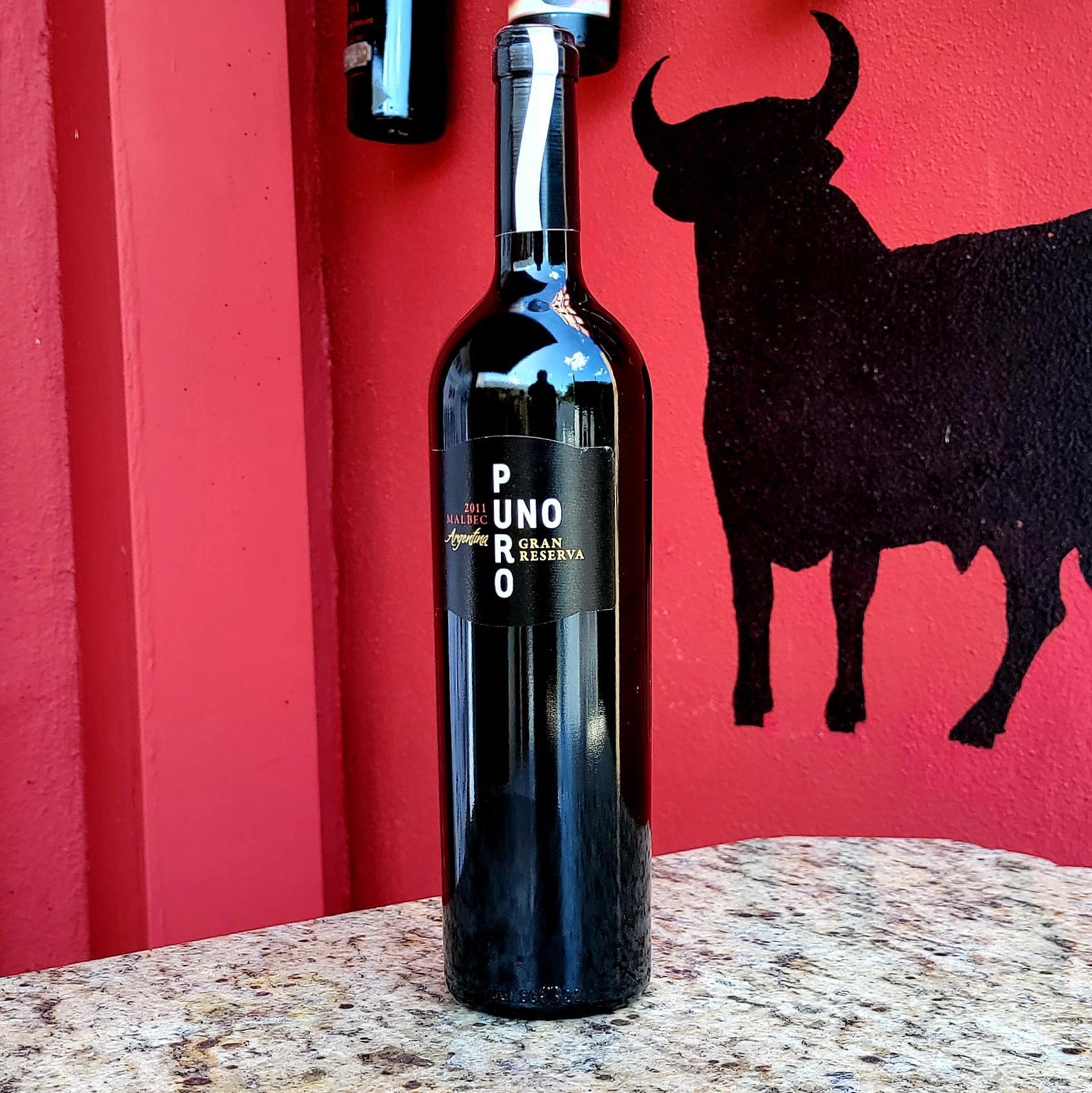 2011 PURO UNO MALBEC GRAN RESERVA, MENDOZA ARGENTINA