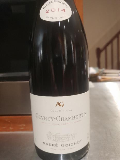 2015 ANDRE GOICHOT GEVREY CHAMBERTIN, COTE DE NUITS FRANCE