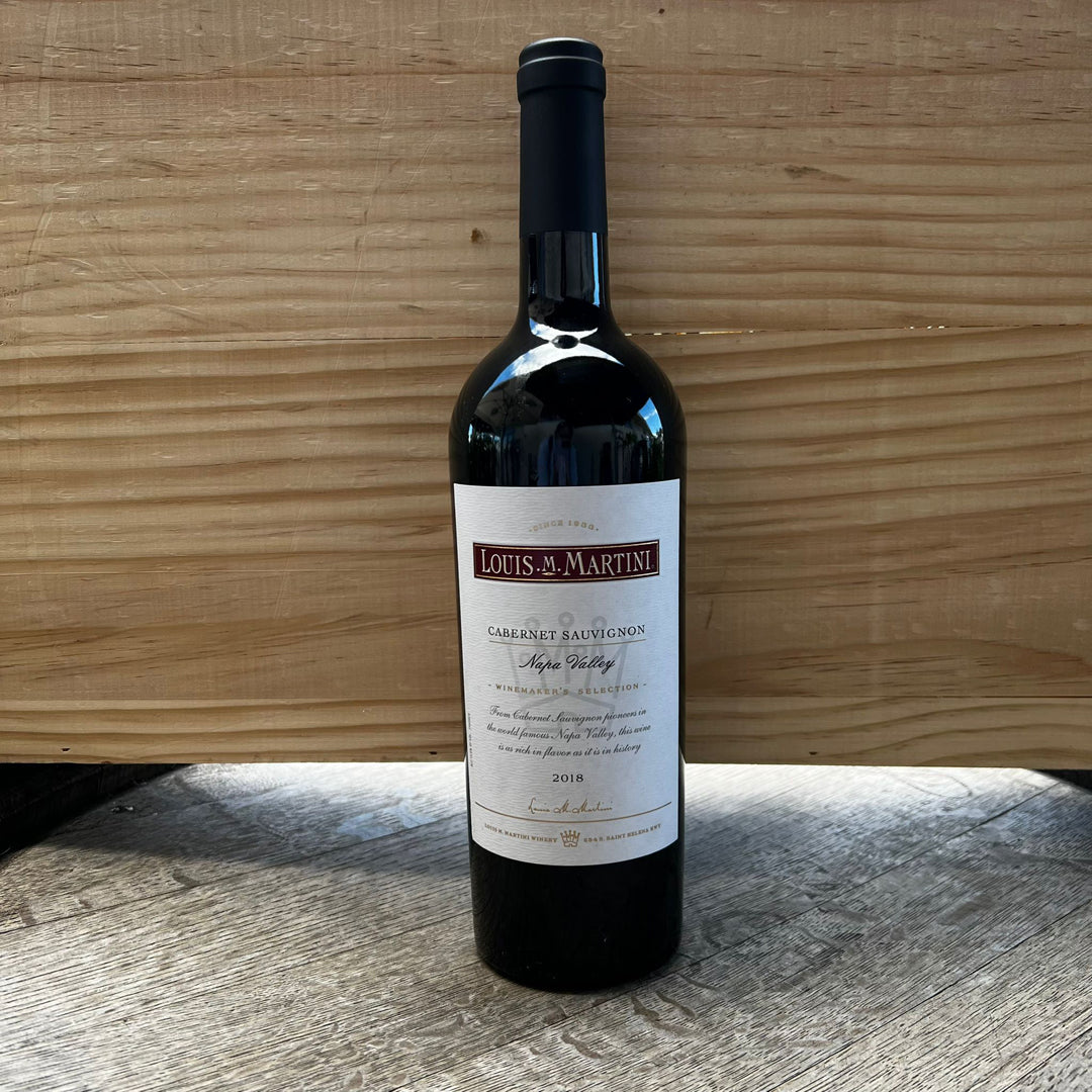 2019 LOUIS MARTINI CABERNET SAUVIGNON WINEMAKER'S SELECTION, NAPA VALLEY CALIFORNIA