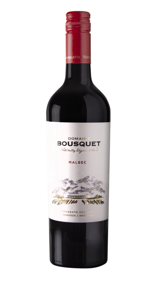 2019 DOM BOUSQUET MALBEC WITH ORGANIC GRAPES, TUPUNGATO UCO VALLEY ARGENTINA