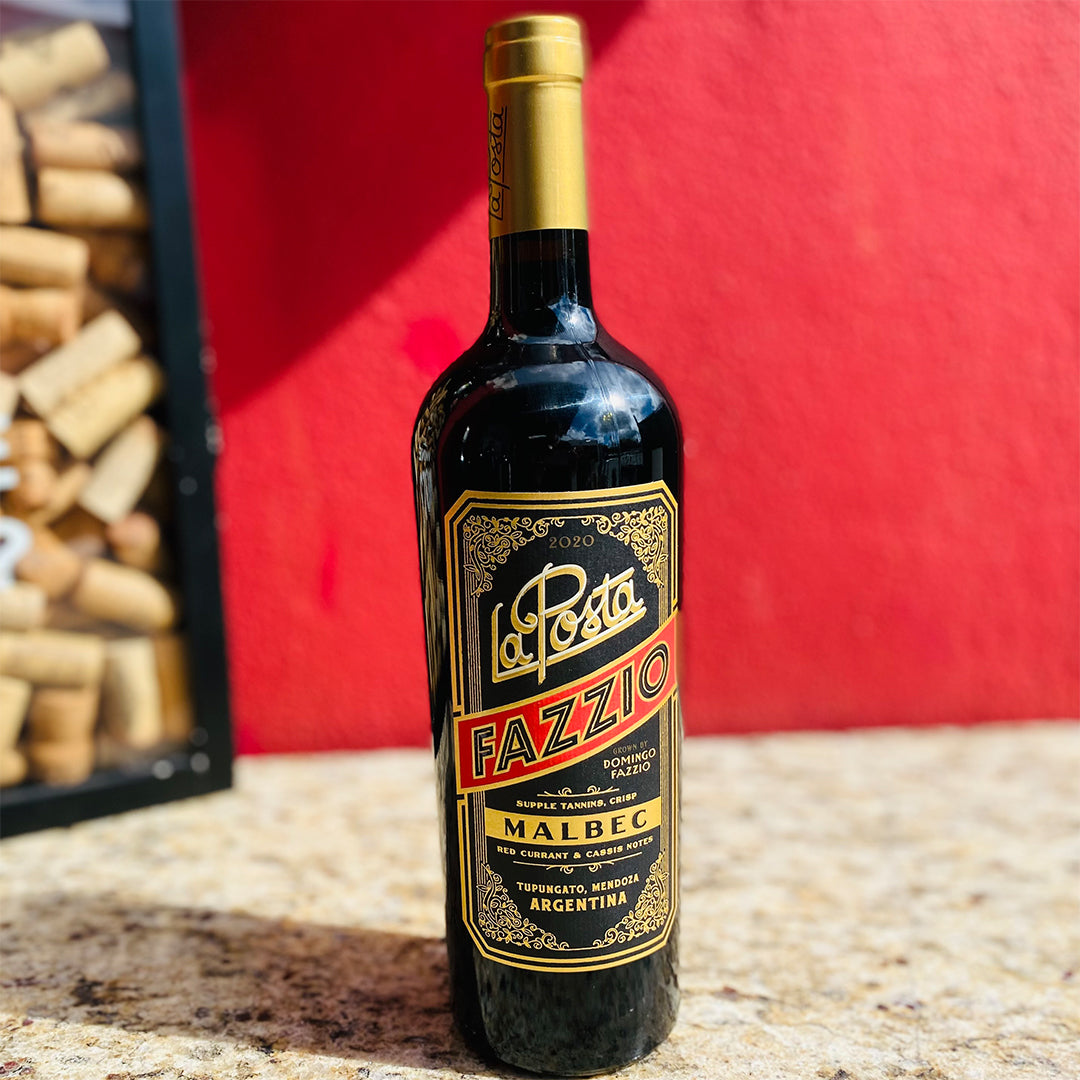 2019 LA POSTA DOMINGO FAZZIO MALBEC, TUPUNGATO MENDOZA ARGENTINA