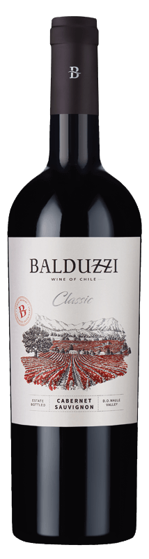 2019 BALDUZZI CABERNET SAUVIGNON CLASSIC , MAULE VALLEY CHILE