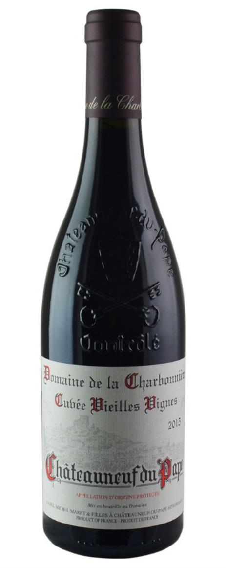 2015 DOMAINE DE LA CHARBONNIERE, CUVEE VIEILLES VIGNES, CHATEAUNEUF DU PAPE, FRANCE