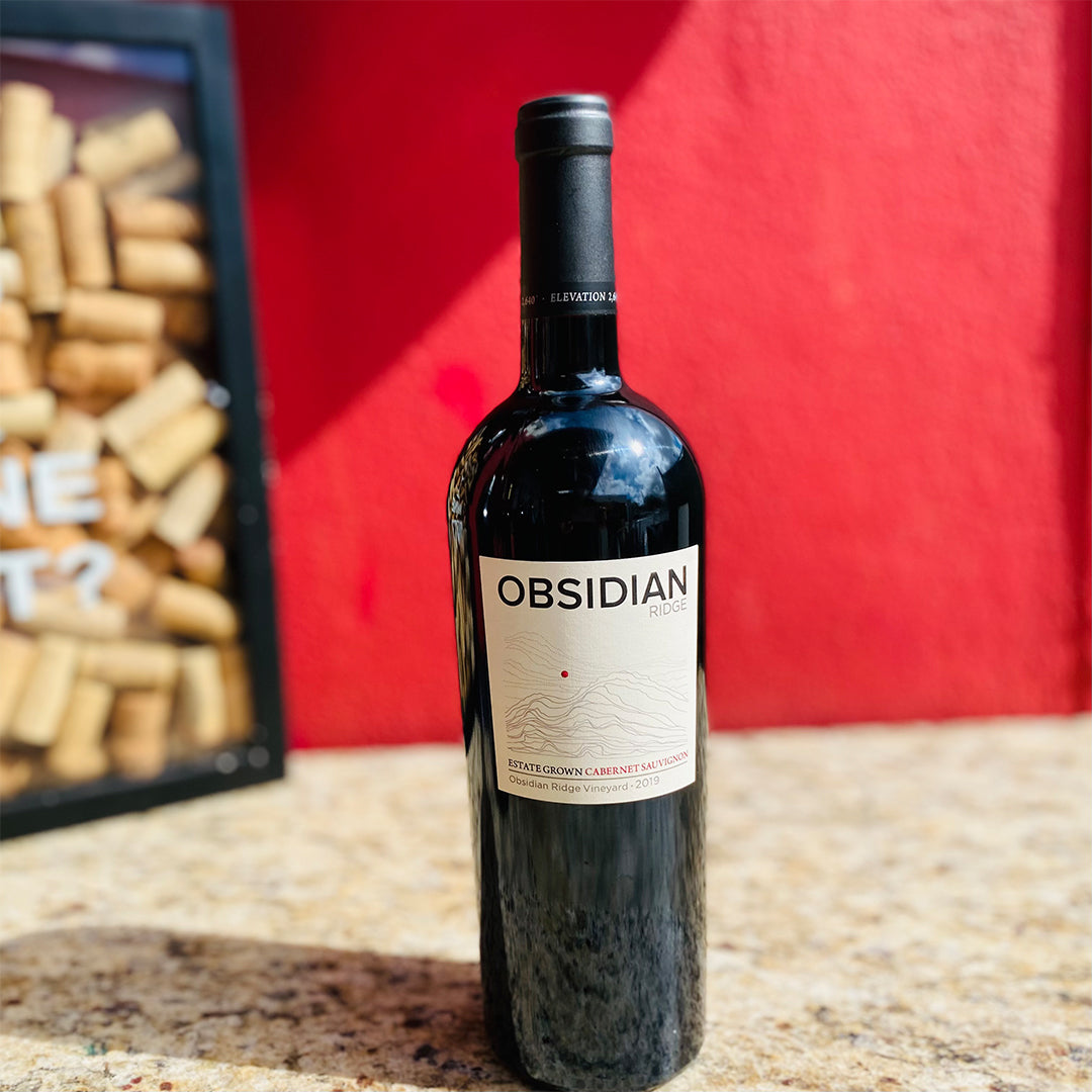 2019 OBSIDIAN CABERNET SAUVIGNON, RED HILLS LAKE COUNTY CALIFORNIA