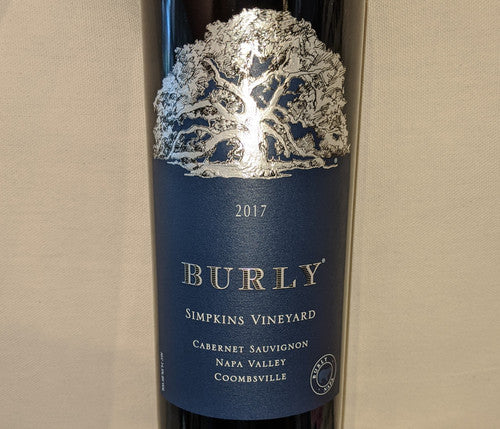 2021 McCRORIE FAMILY BURLY SCIANDRY VINEYARD CABERNET SAUVIGNON, COOMSVILLE NAPA VALLEY CALIFORNIA