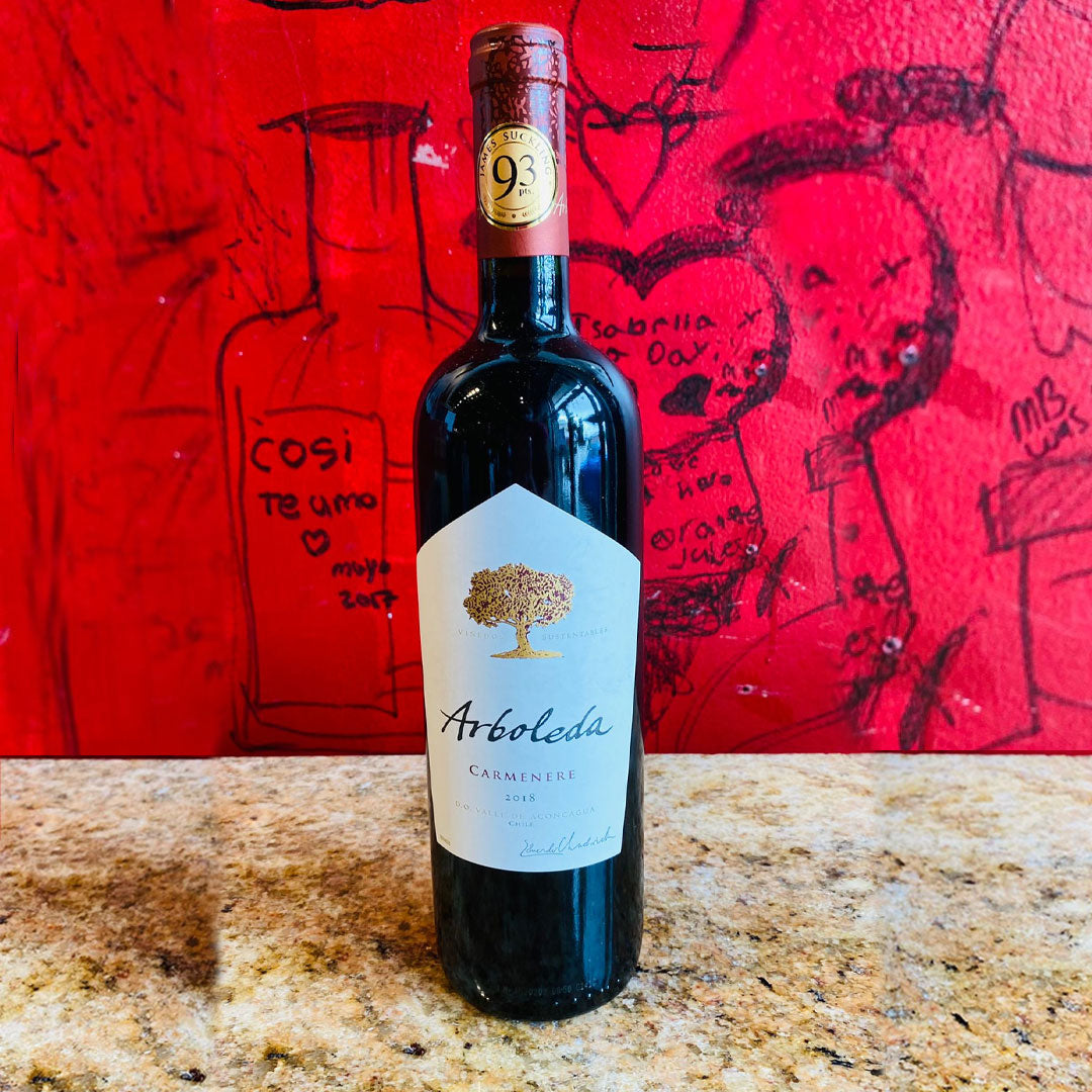 2018 ARBOLEDA CARMENERE, VALLE DE ACONCAGUA CHILE