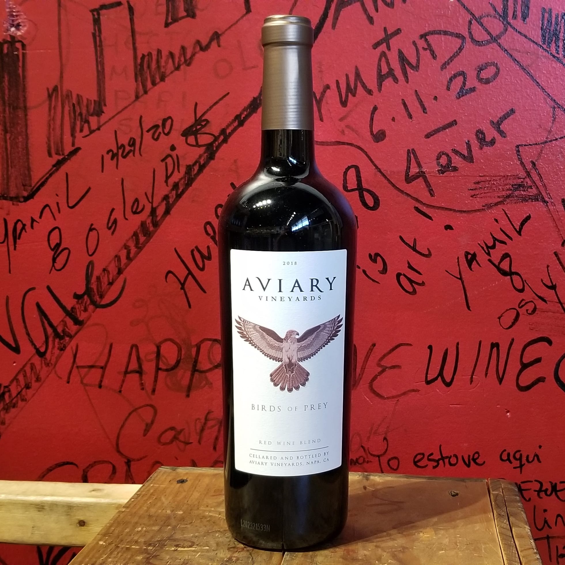 2019 AVIARY BIRDS OF PREY, RED BLEND, NAPA VALLEY CALIFORNIA