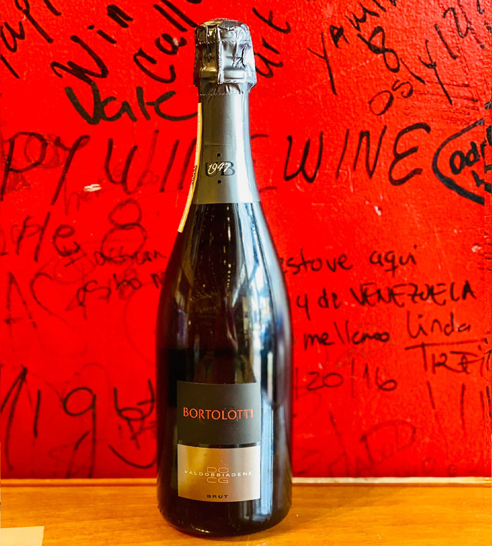 BORTOLOTTI PROSECCO VALDOBBIADENE SUPERIORE BRUT, VENETO ITALY