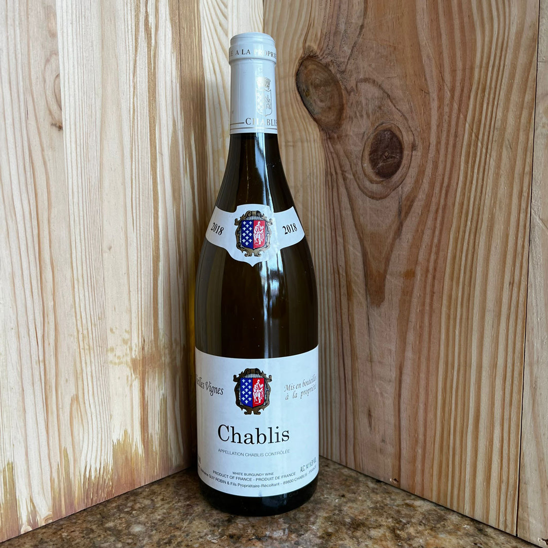 2018 DOMAINE GUY ROBIN CHABLIS VIEILLES VIGNES, BURGUNDY FRANCE