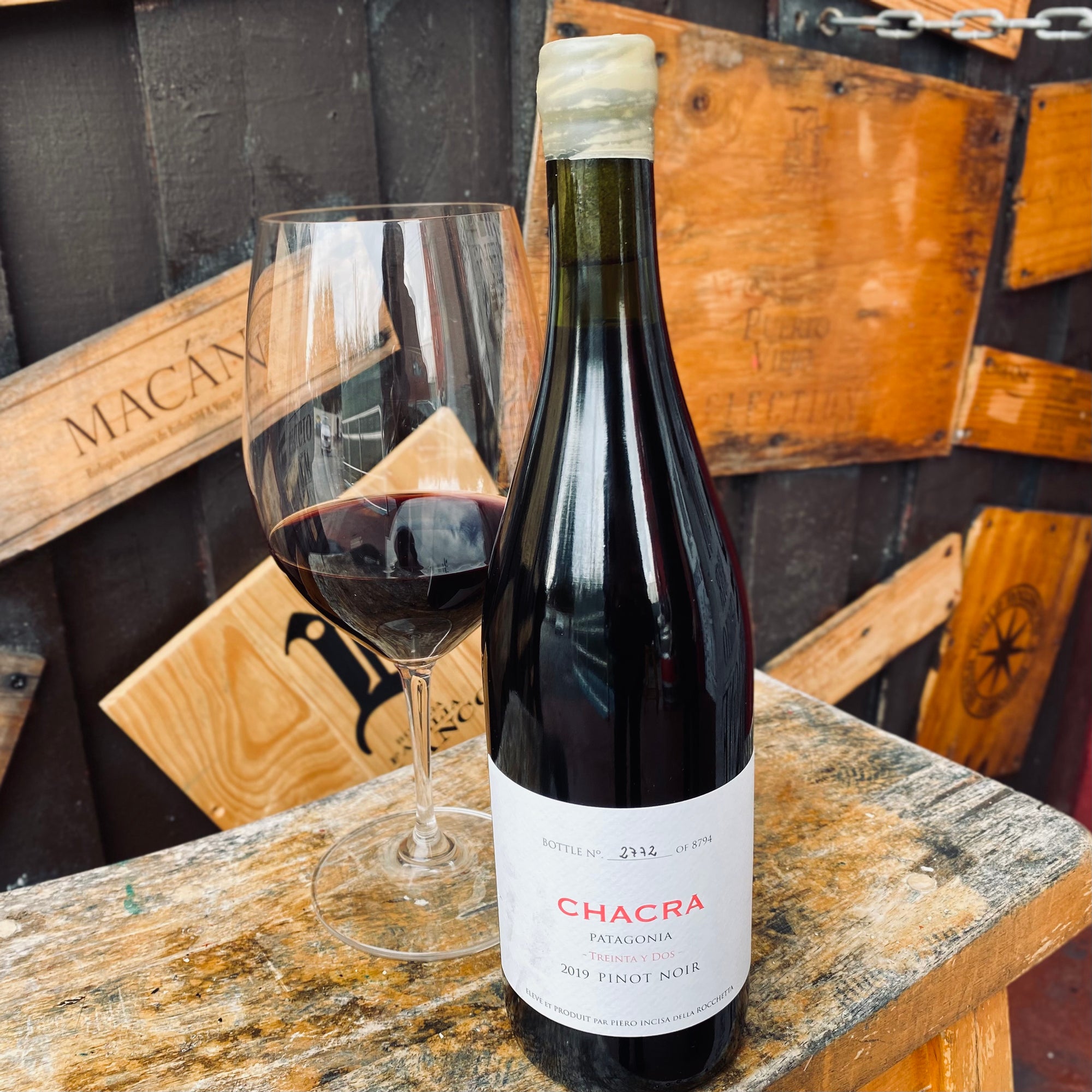 2019 CHACRA TREINTA Y DOS PINOT NOIR, RIO NEGRO ARGENTINA