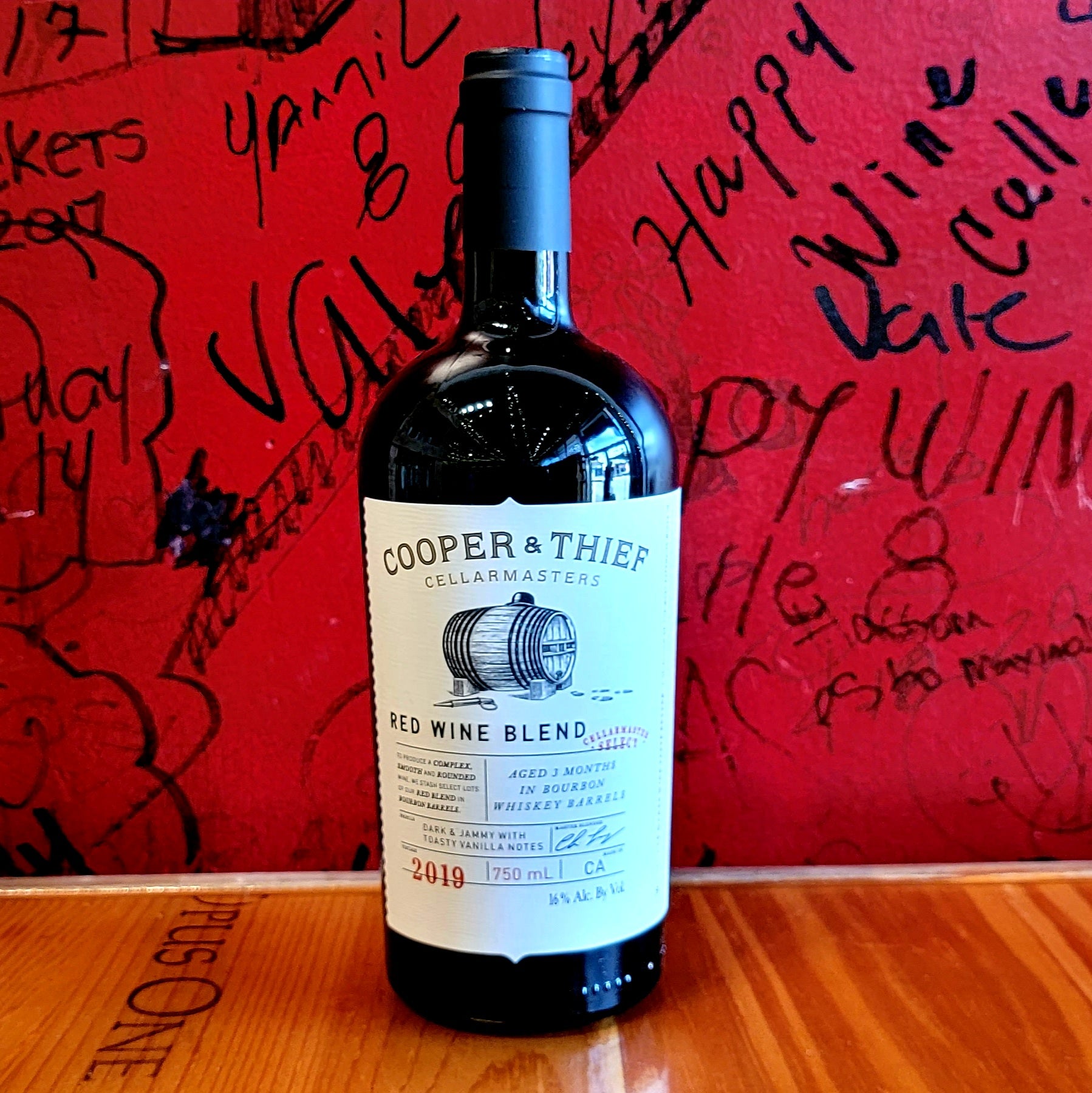 2021 COOPER & THIEF RED BLEND BOURBON BARREL AGED , CALIFORNIA