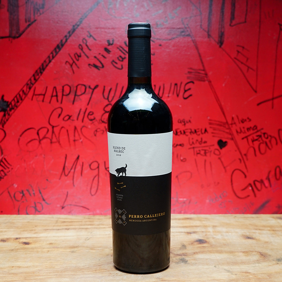 2020 PERRO CALLEJERO BLEND OF  MALBEC BY MOSQUITA MUERTA, MENDOZA ARGENTINA