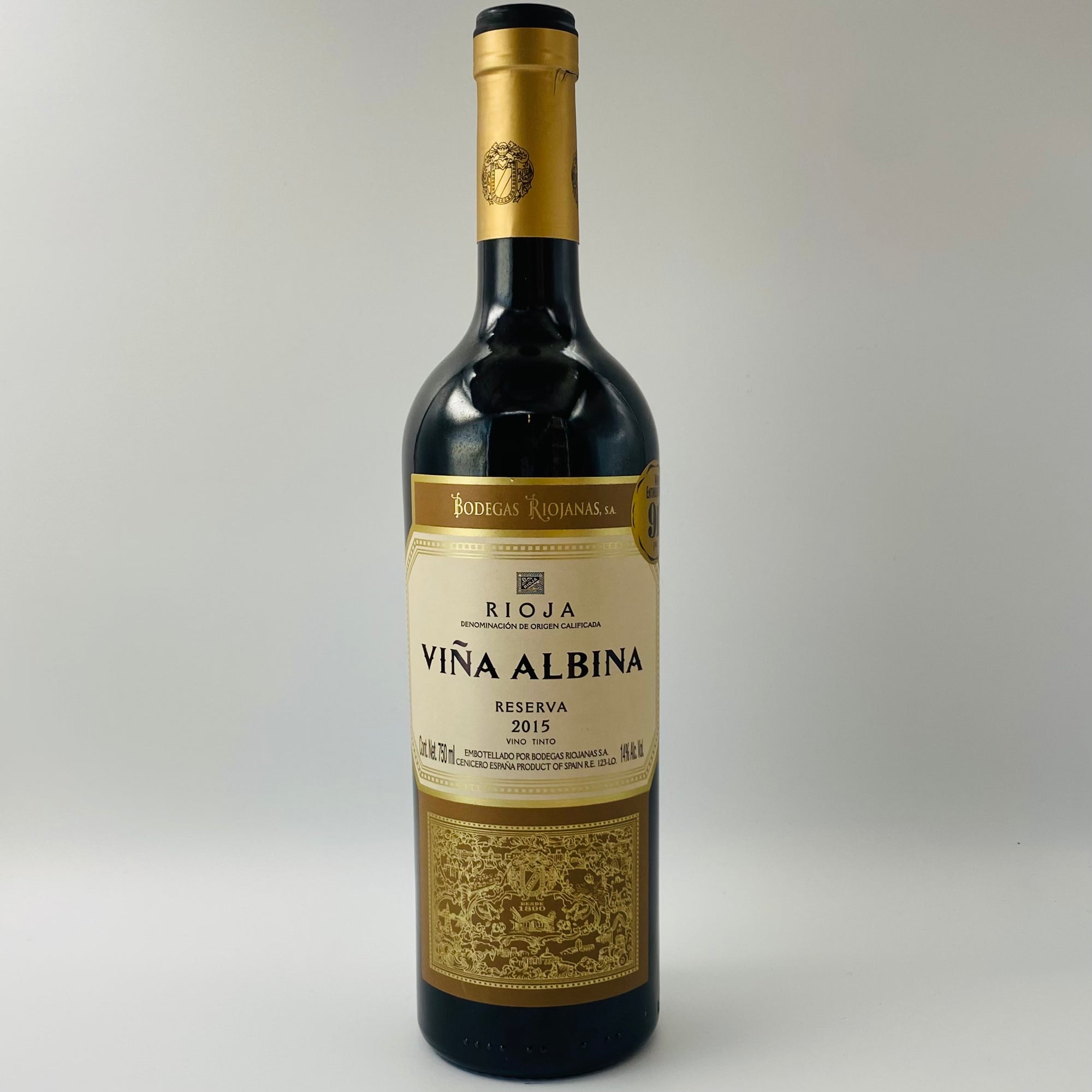 2015 VINA ALBINA RESERVA, RIOJA SPAIN