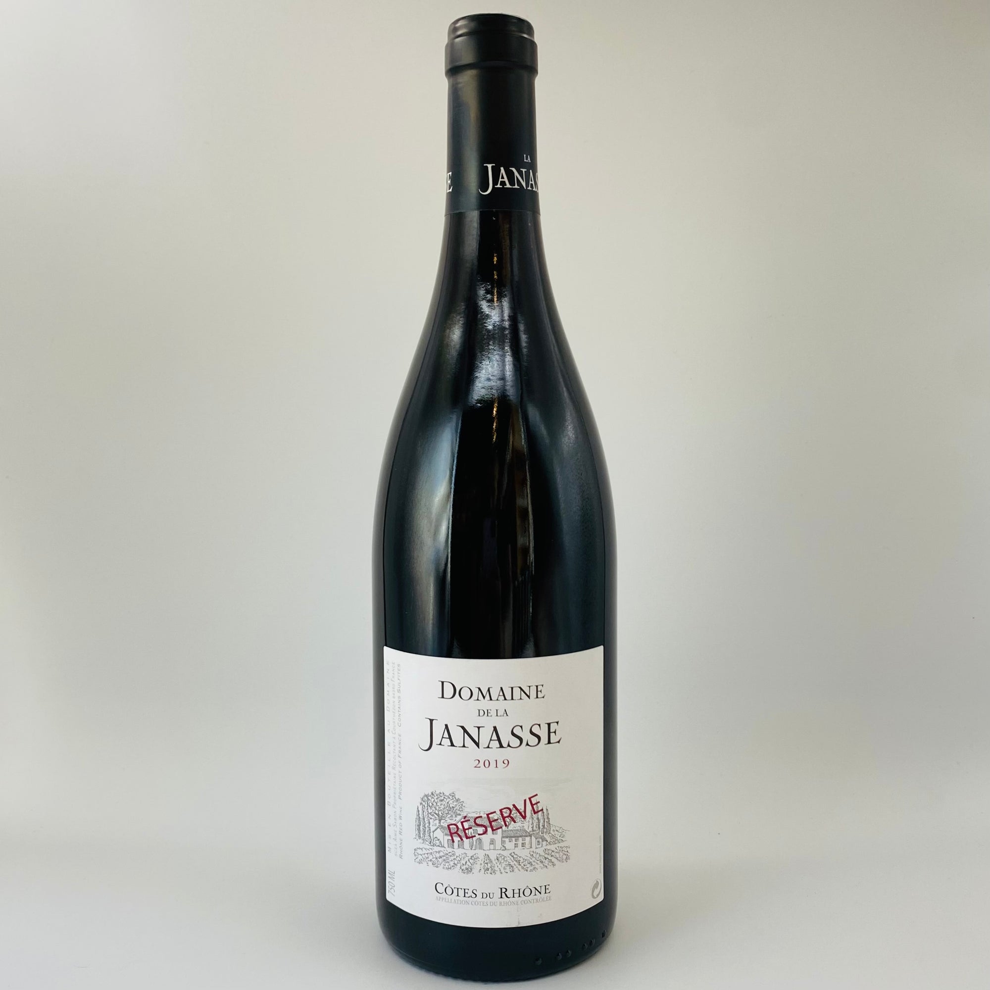 2020 DOMAINE DE LA JANASSE RESERVE  COTES DU RHONE FRANCE