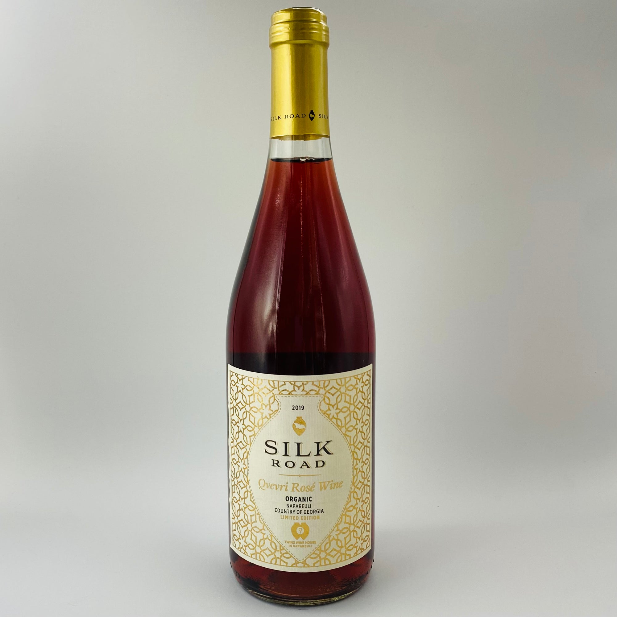 2019 SILK ROAD QVEVRI ROSE DRY WINE ORGANIC, NAPAREULI COUNTRY OF GEORGIA