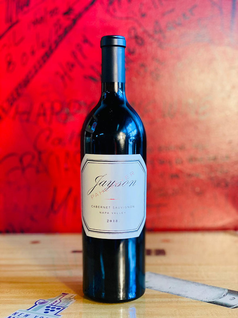 2018 JAYSON PAHLMEYER CABERNET SAUVIGNON, NAPA VALLEY CALIFORNIA