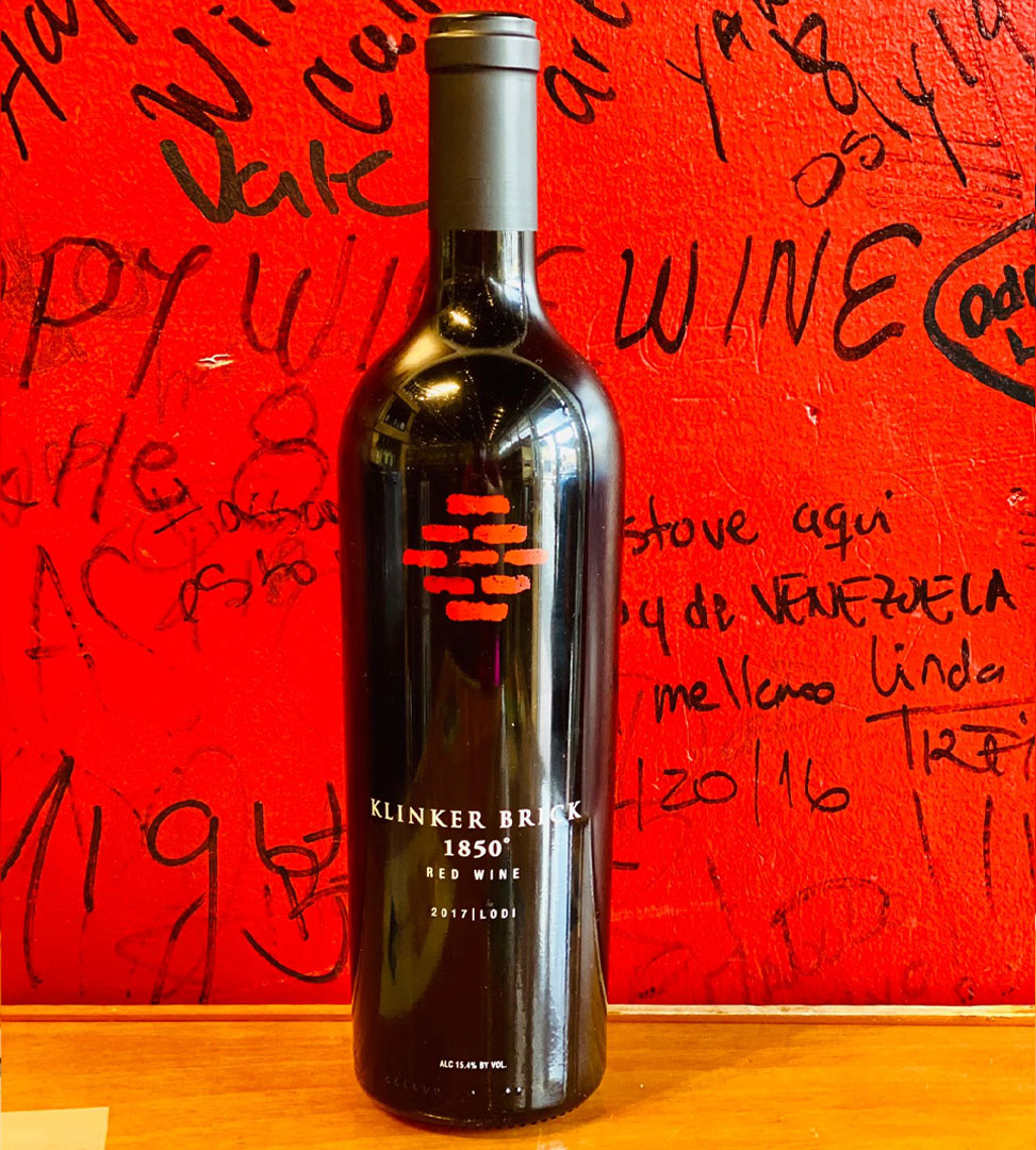 2018 KLINKER BRICK 1850 RED WINE BLEND, LODI CALIFORNIA