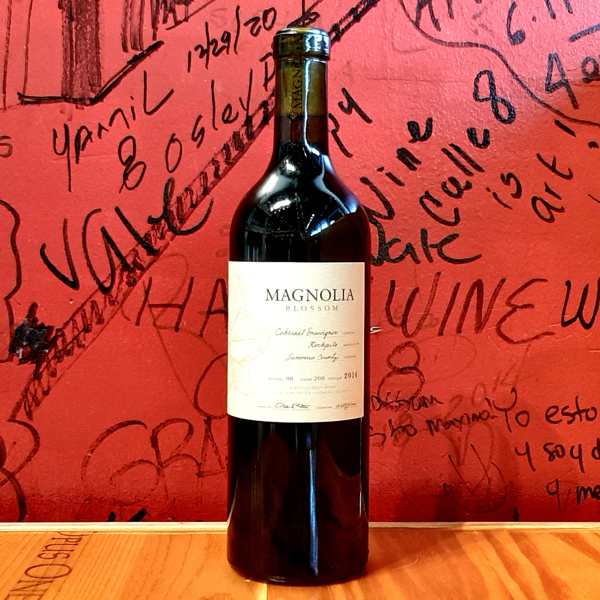 2014 MAGNOLIA BLOSSON, CABERNET SAUVIGNON BY ROBERTS FAMILY, SONOMA COUNTY, CALIFORNIA