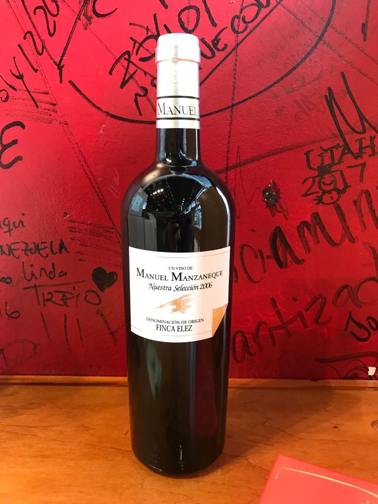 2006 MANUEL MANZANEQUE "NUESTRA SELECCION" FINCA ELEZ, SPAIN