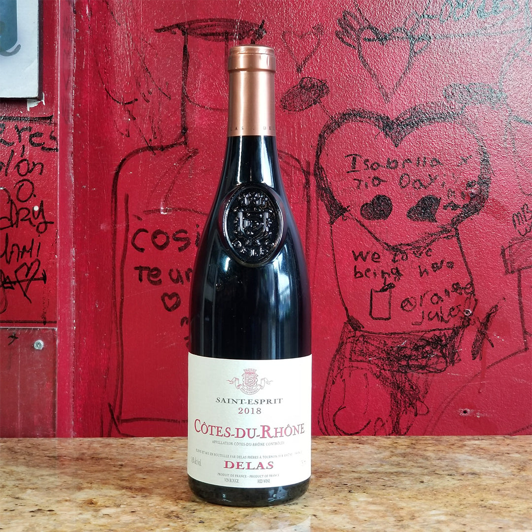 2018 DELAS FRERES COTES-DU-RHONE  SAINT-ESPRIT, COTES-DU-RHONE FRANCE