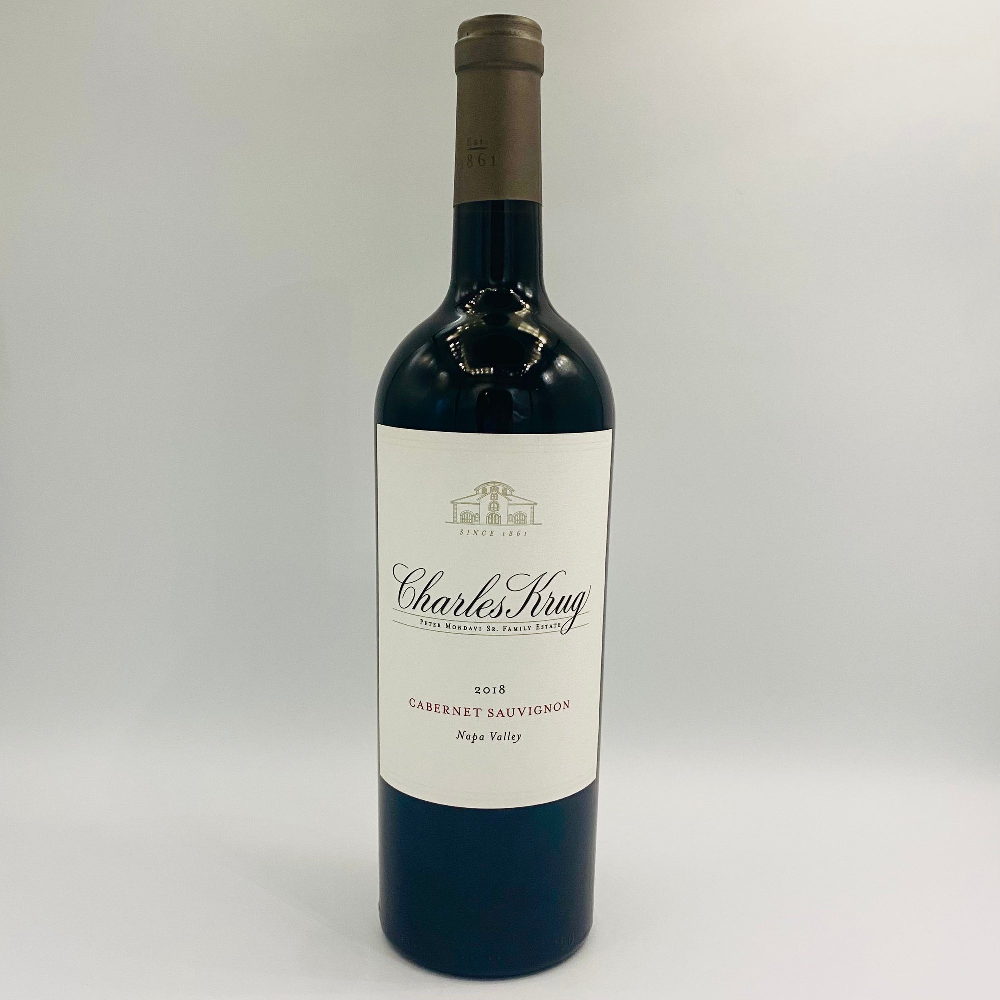 2019 CHARLES KRUG CABERNET SAUVIGNON , NAPA VALLEY CALIFORNIA