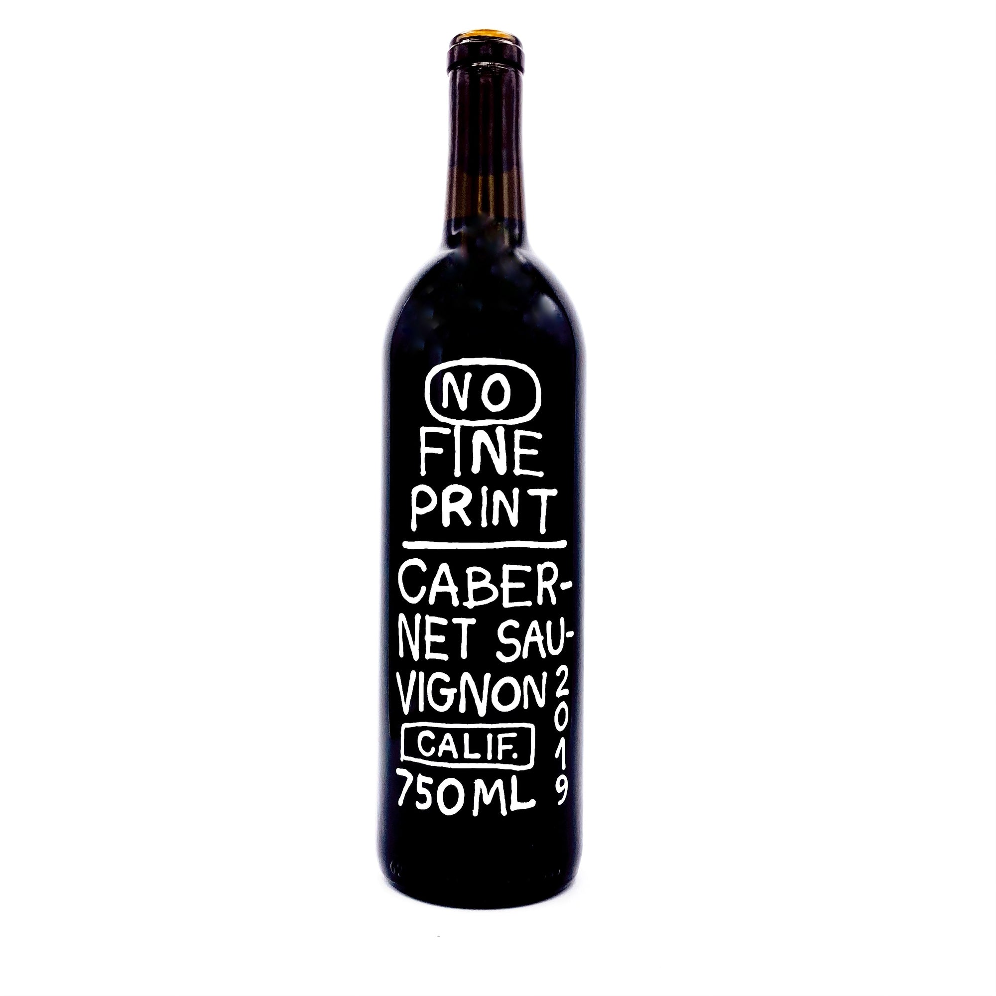 2019 NO FINE PRINT CABERNET SAUVIGNON, CALIFORNIA