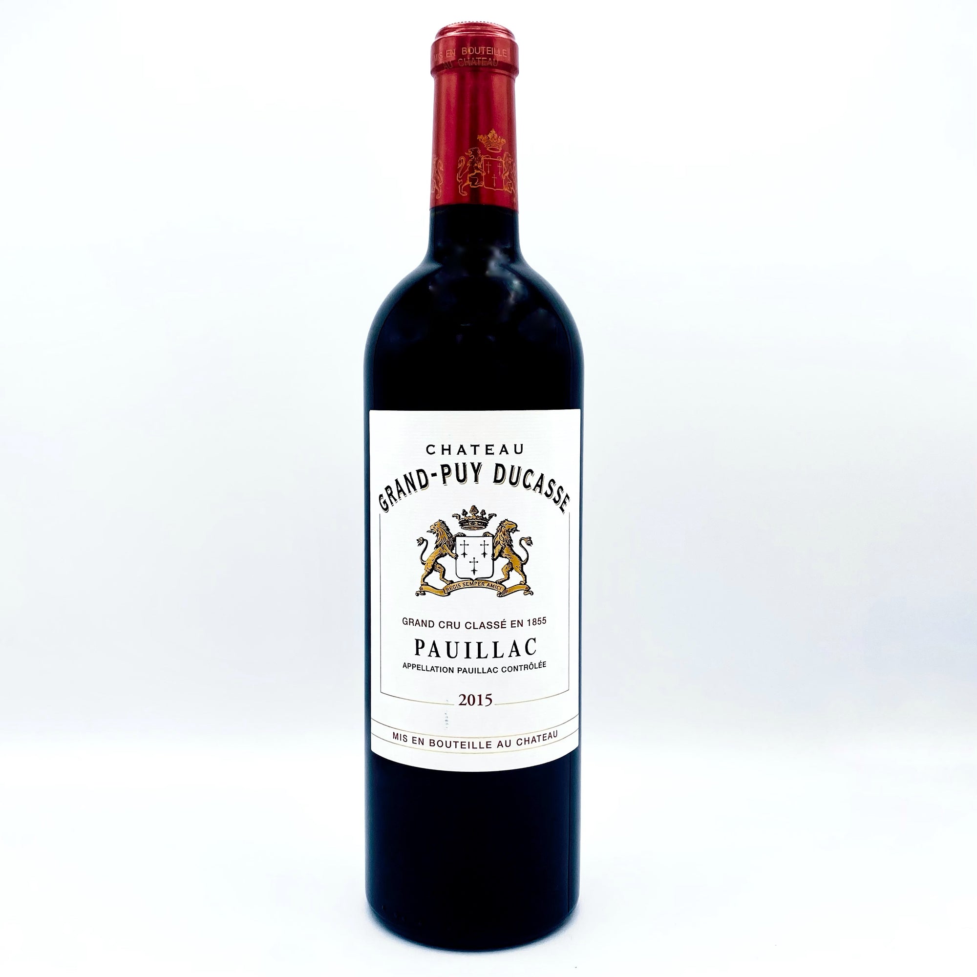 2015 CHATEAU GRAND-PUY DUCASSE RED BORDEAUX, PAUILLAC FRANCE