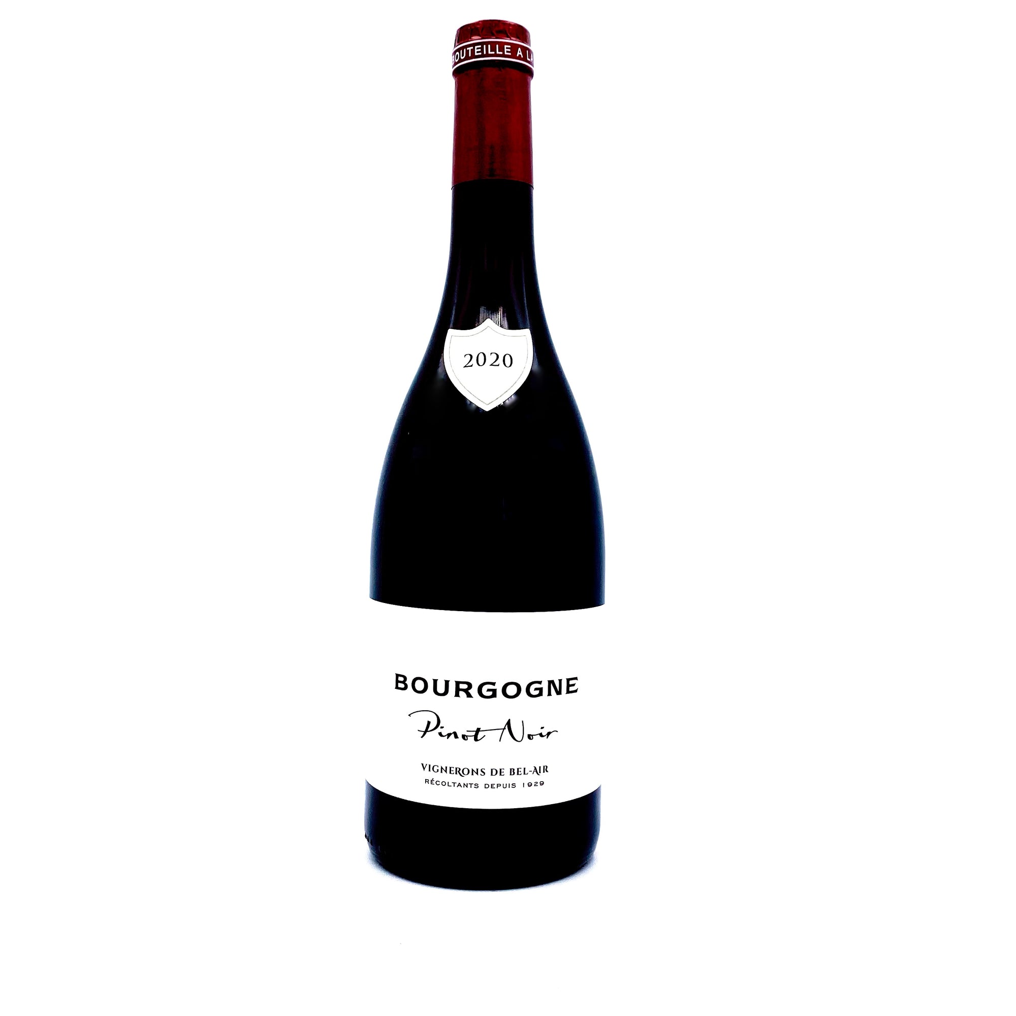 2020 VIGNERONS DE BEL-AIR PINOT NOIR SIGNATURE, RED BURGUNDY FRANCE