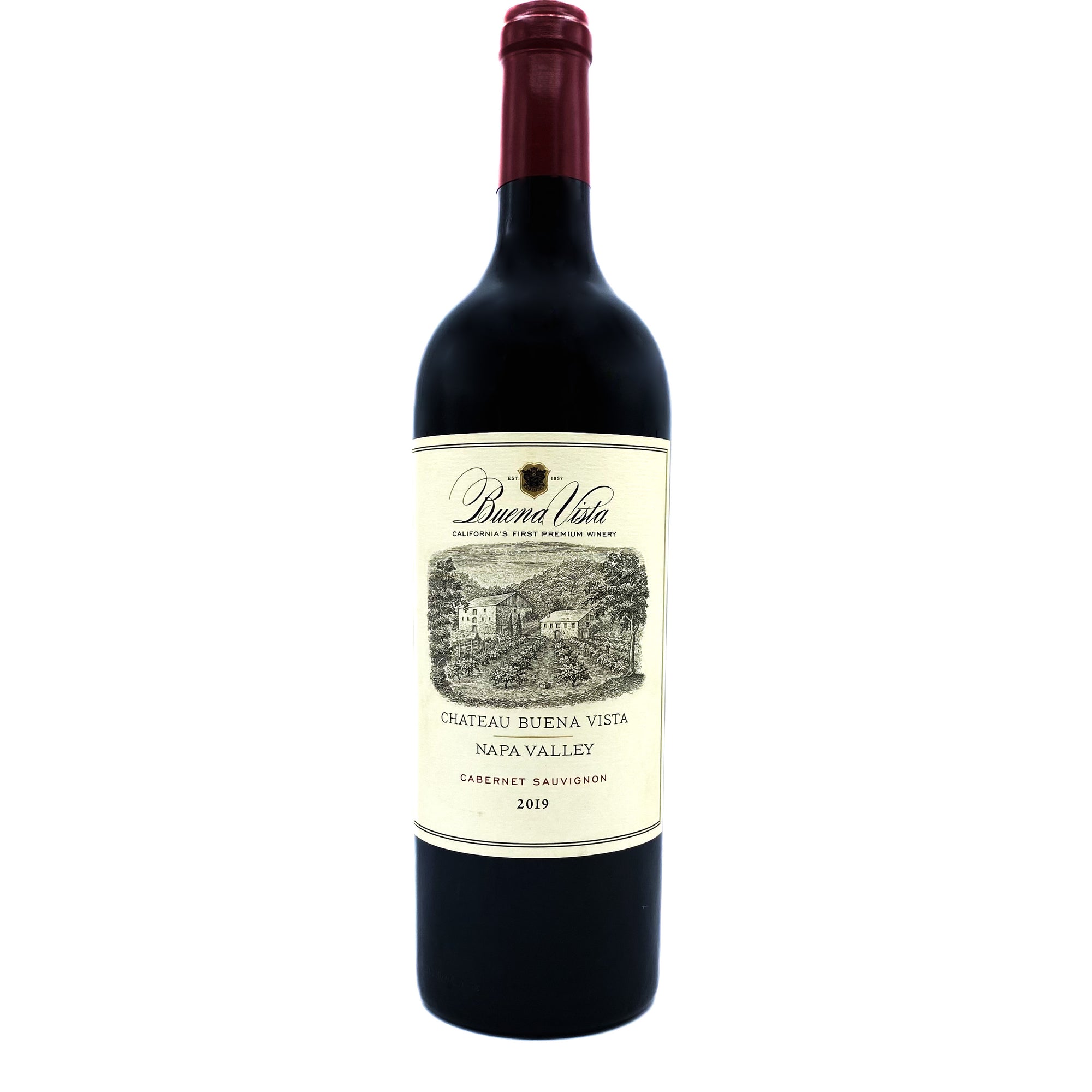 2019 BUENA VISTA WINERY CHATEAU BUENAVISTA CABERNET SAUVIGNON, NAPA VALLEY CALIFORNIA