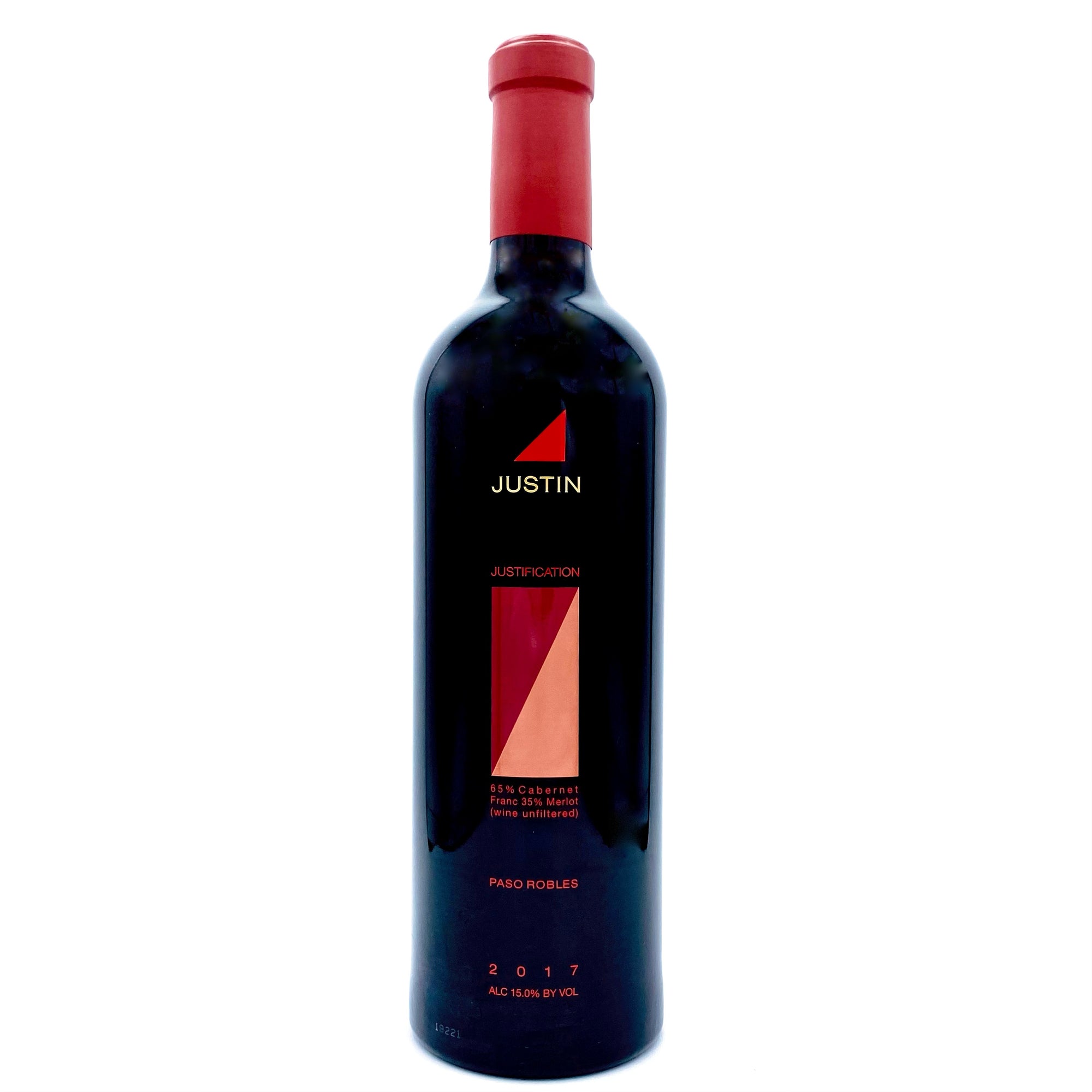 2017 JUSTIN JUSTIFICATION RED BLEND, PASO ROBLES CALIFORNIA