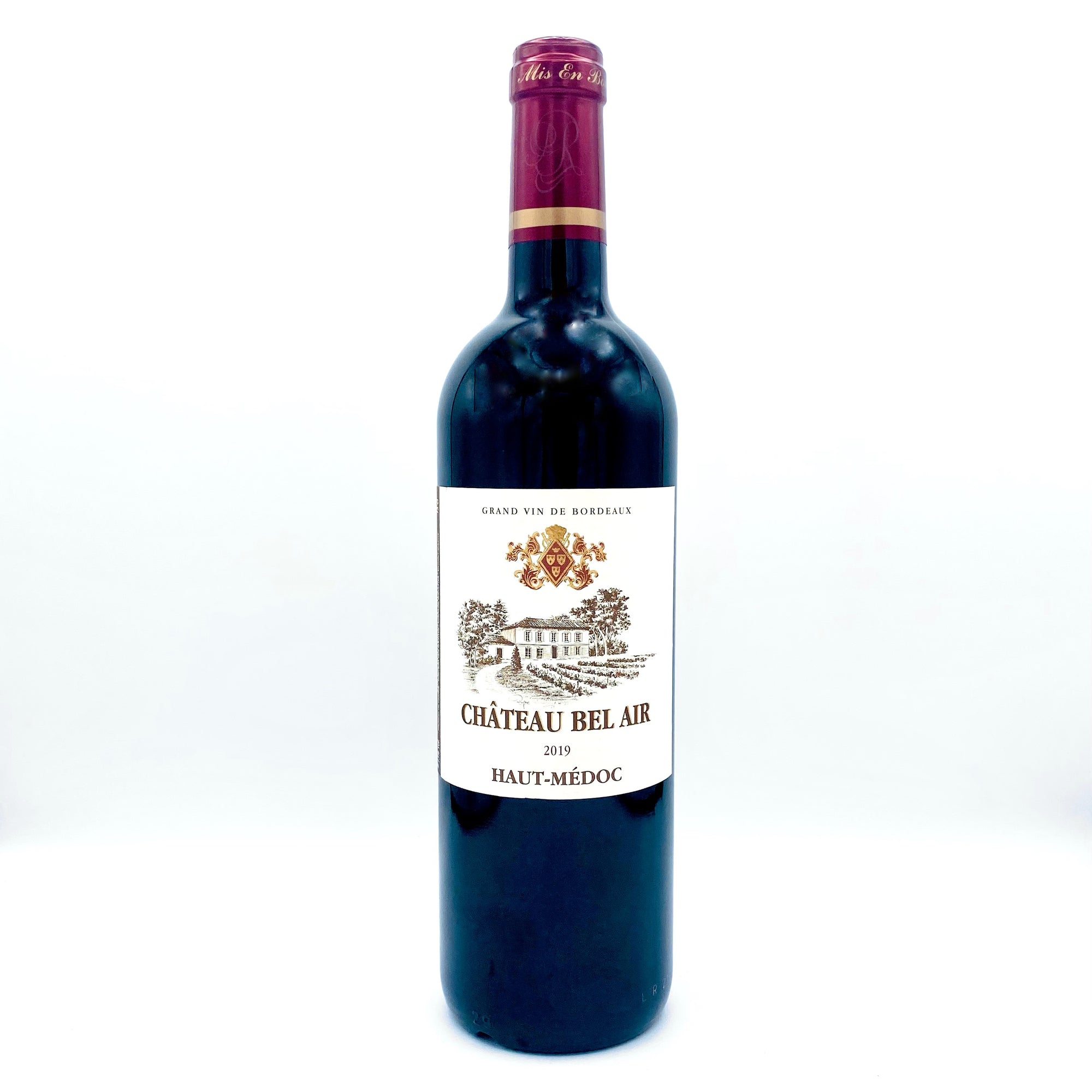 2019 CHATEAU BEL AIR RED BORDEAU HAUT MEDOC, BORDEAUX FRANCE