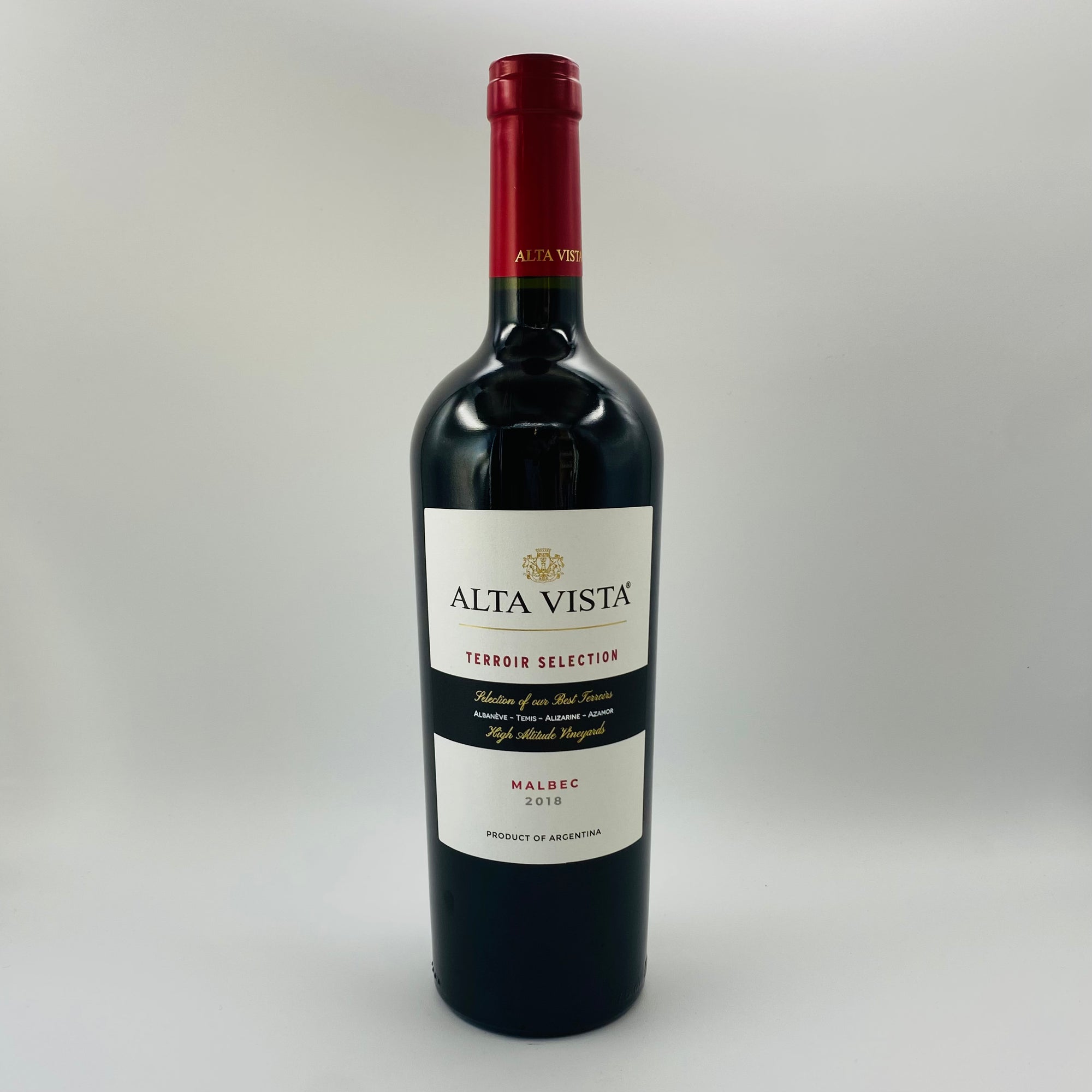 2019 ALTA VISTA MALBEC TERROIR SELECTION HIGH ALTITUDE, LUJAN DEL CUYO MENDOZA ARGENTINA