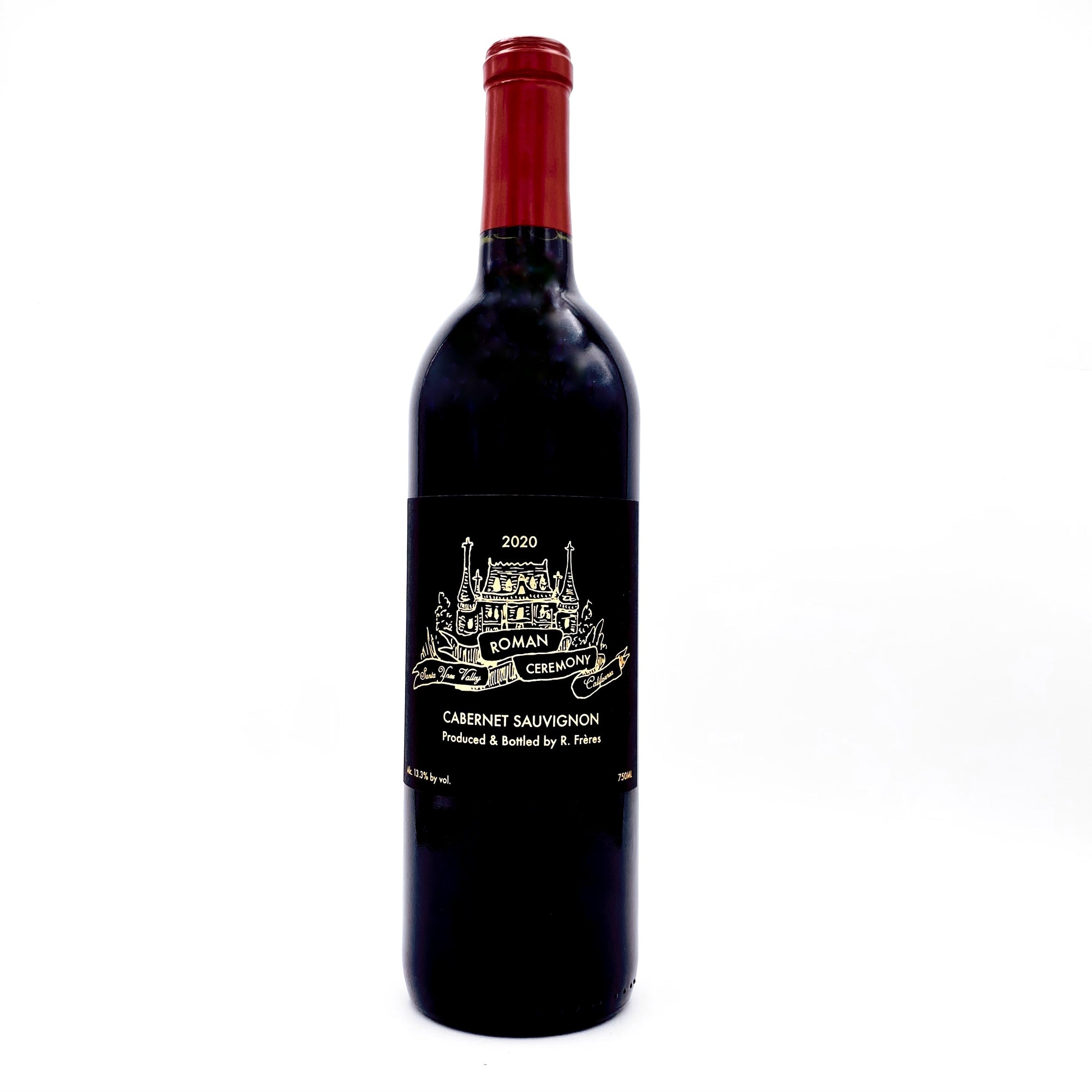 2020 ROMAN CEREMONY CABERNET SAUVIGNON BY RAILSBACK FRERES, SANTA YNEZ VALLEY CALIFORNIA