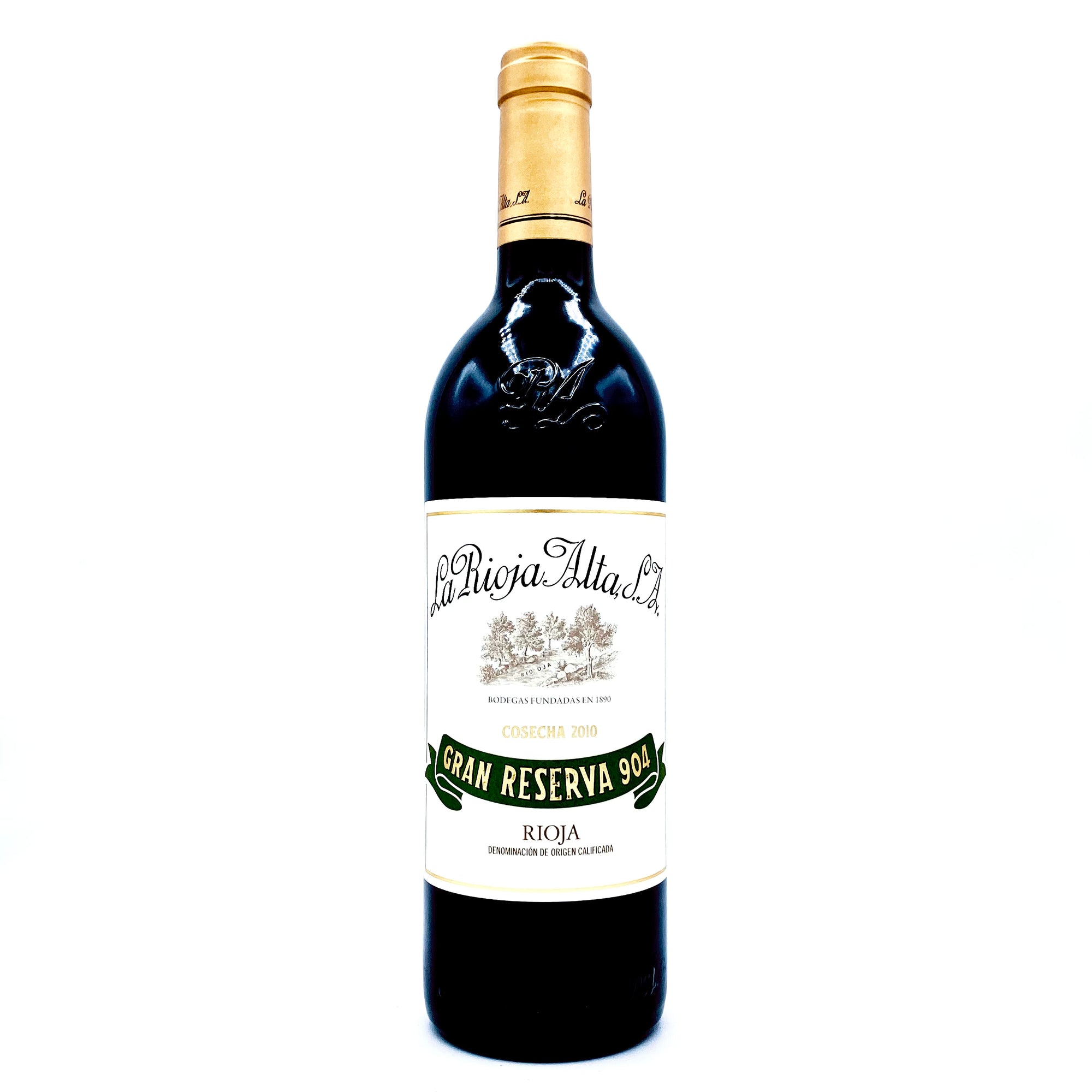 LA RIOJA ALTA 904 GRAN RESERVA, RIOJA SPAIN VERTICAL 1997,2001, 20404, 2007, 2009,