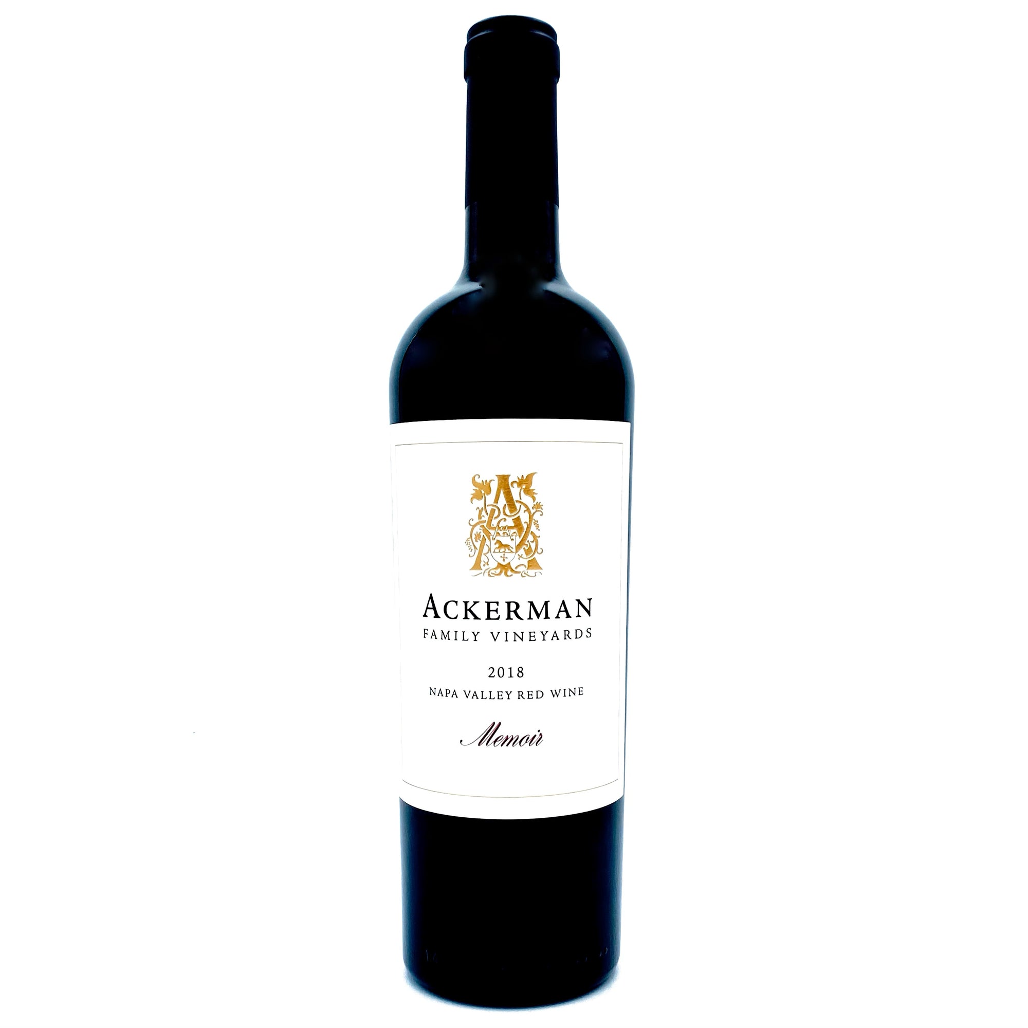 2018 ACKERMAN MEMOIR RED BLEND,  COOMBSVILLE NAPA VALLEY CALIFORNIA