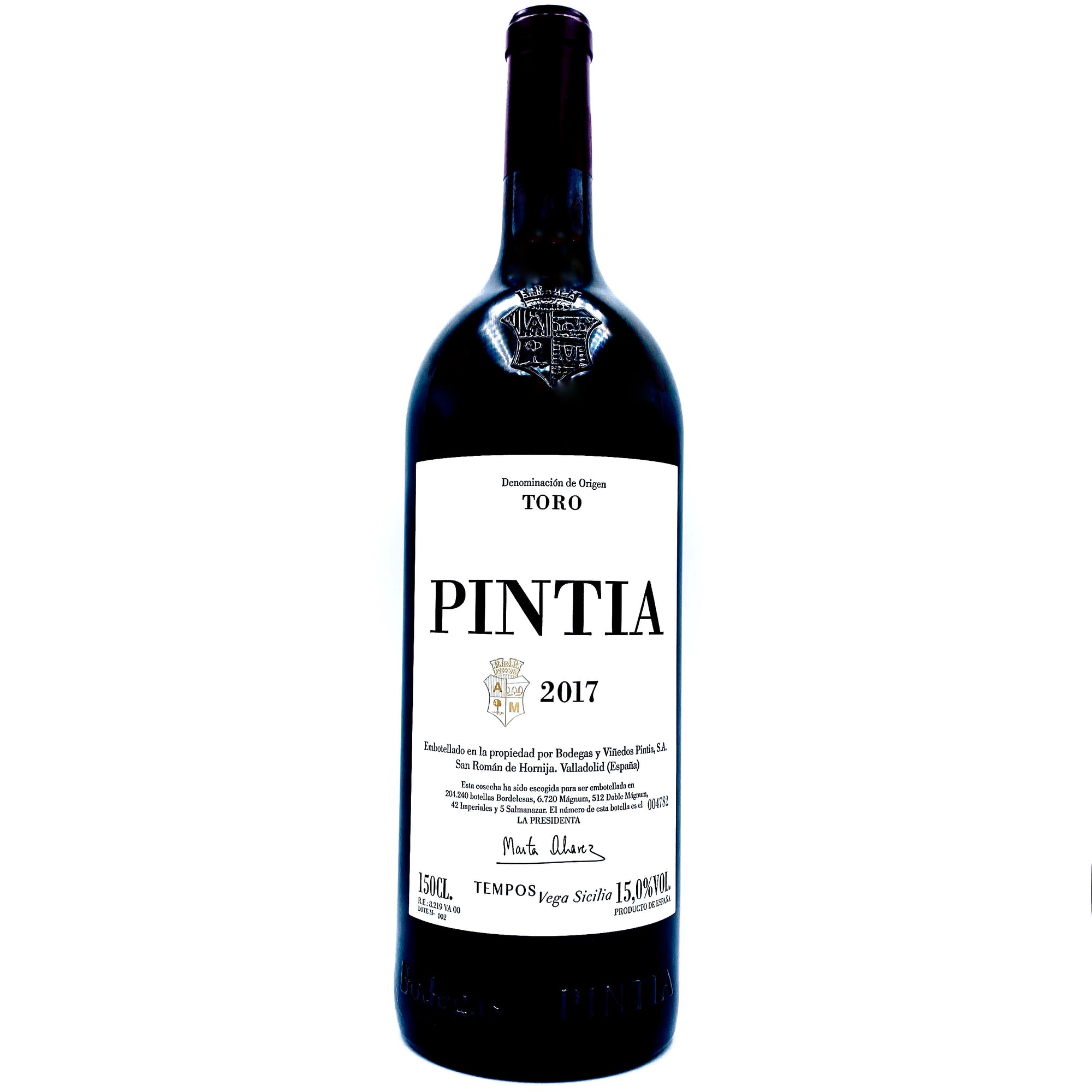 2019 VEGA SICILIA PINTIA MAGNUM, TORO SPAIN 1.5 LT